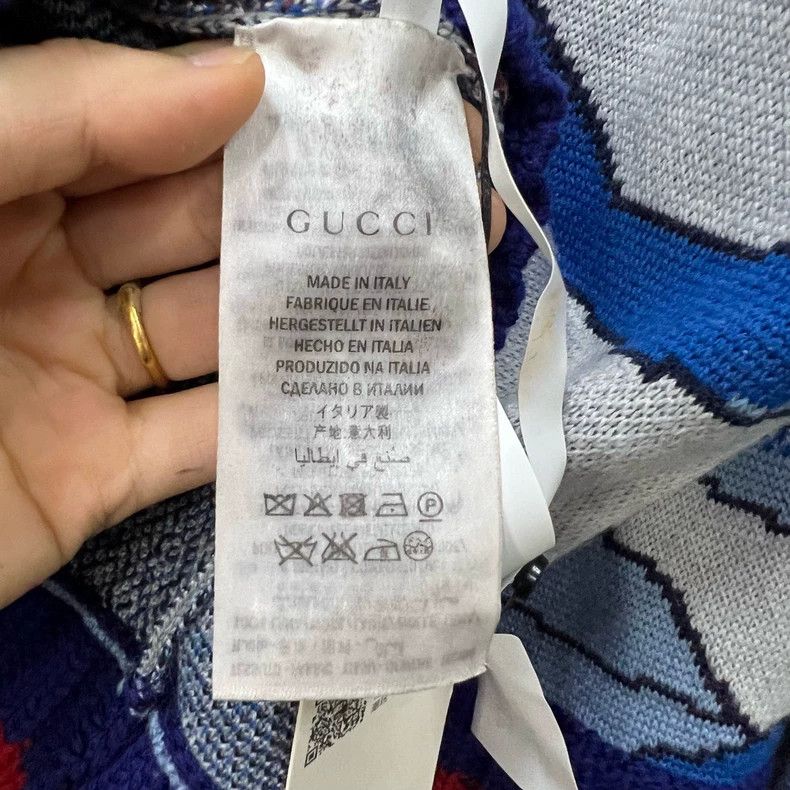 Gucci Gucci Landscape printed knitted sweater 2502-Nextarrow Size US S / EU 44-46 / 1 - 4 Thumbnail