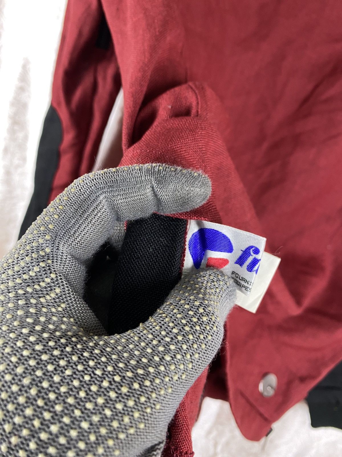 Fusalp Fusalp Vintage Ski Red Black Snap Button Utility Jacket Size US M / EU 48-50 / 2 - 14 Thumbnail