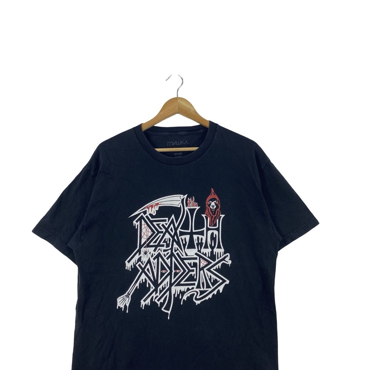 Mishka MISHKA Death Adders Graphic Tee Streetwear Skull Reaper Size US L / EU 52-54 / 3 - 2 Thumbnail