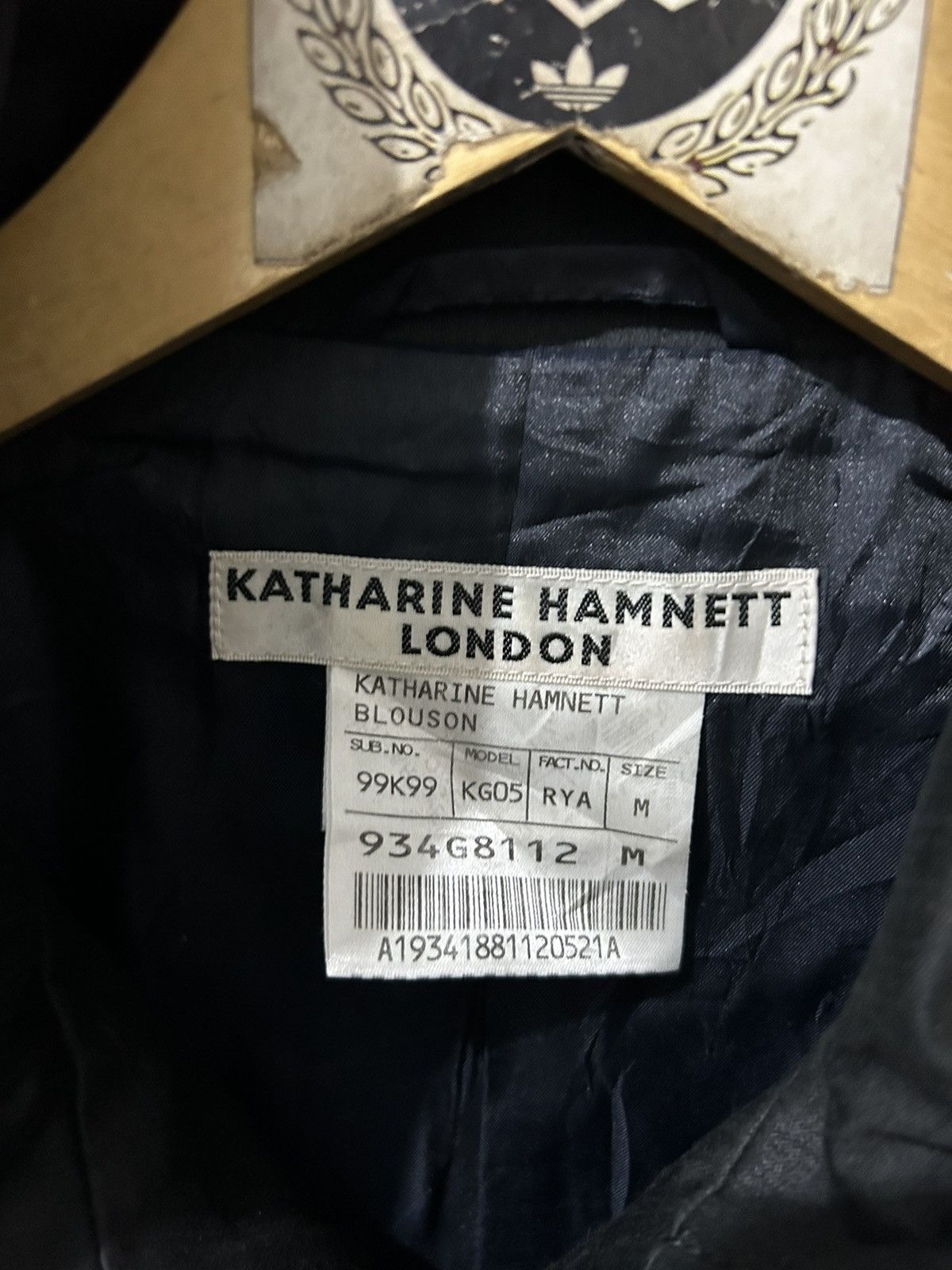 Japanese Brand Katharine hamnett london blouson Size US M / EU 48-50 / 2 - 4 Thumbnail