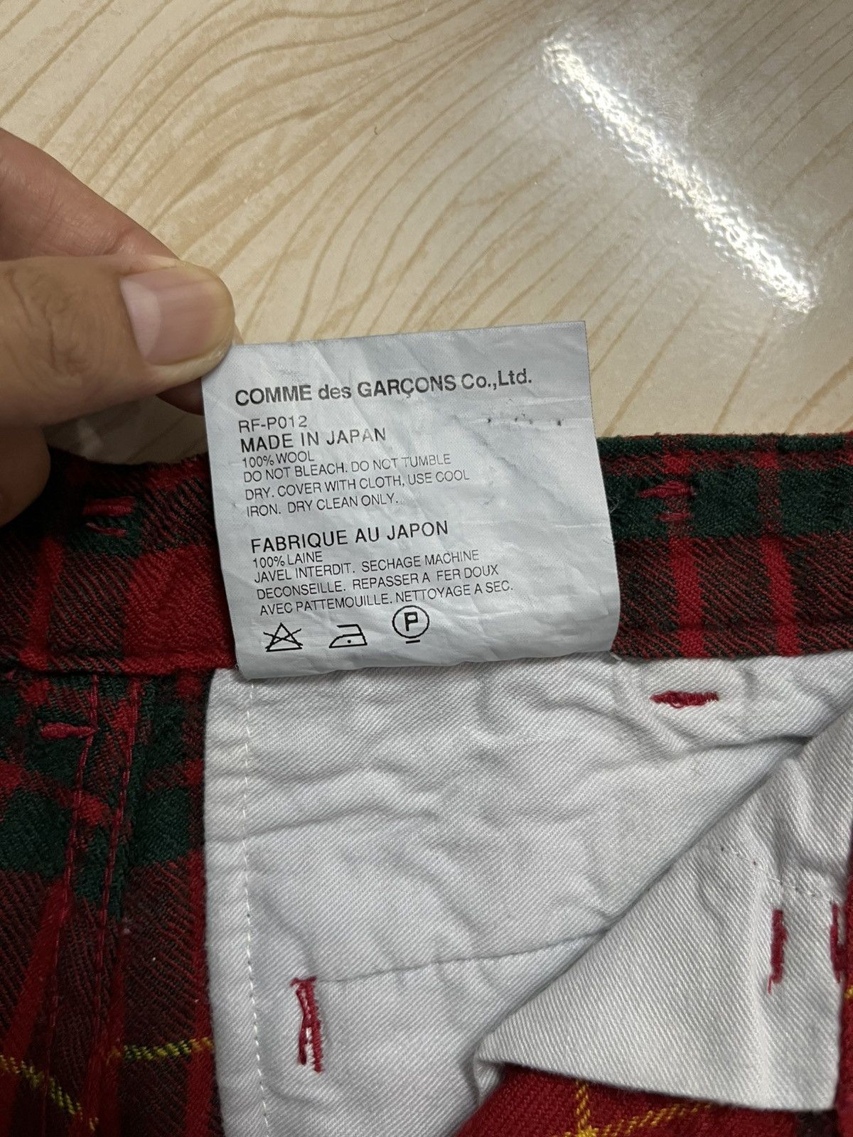 CDG by Comme des Garcons × Comme des Garcons × Japanese Brand Comme Des Garcons Vintage Short Pant Size US 28 / EU 44 - 6 Thumbnail