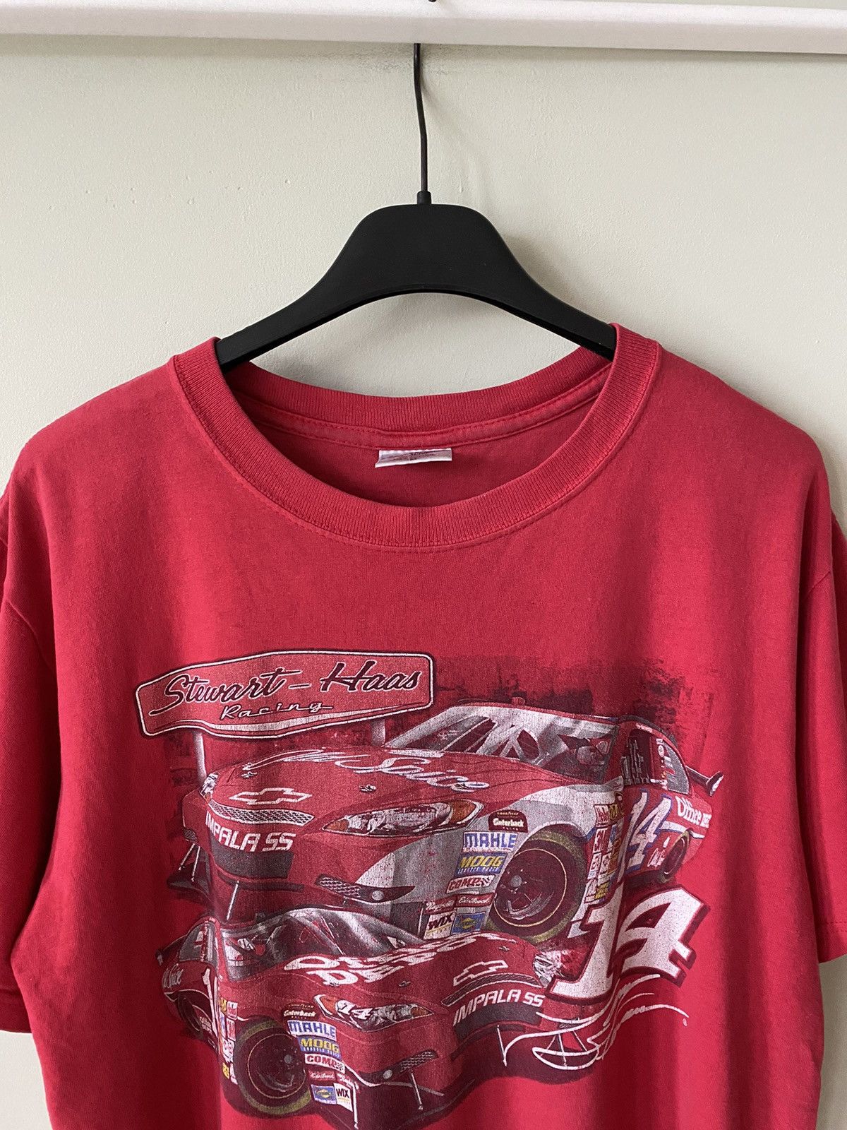 NASCAR Vintage NASCAR Champion Tony Stewart 14 Racing t shirt retro Size US M / EU 48-50 / 2 - 3 Thumbnail