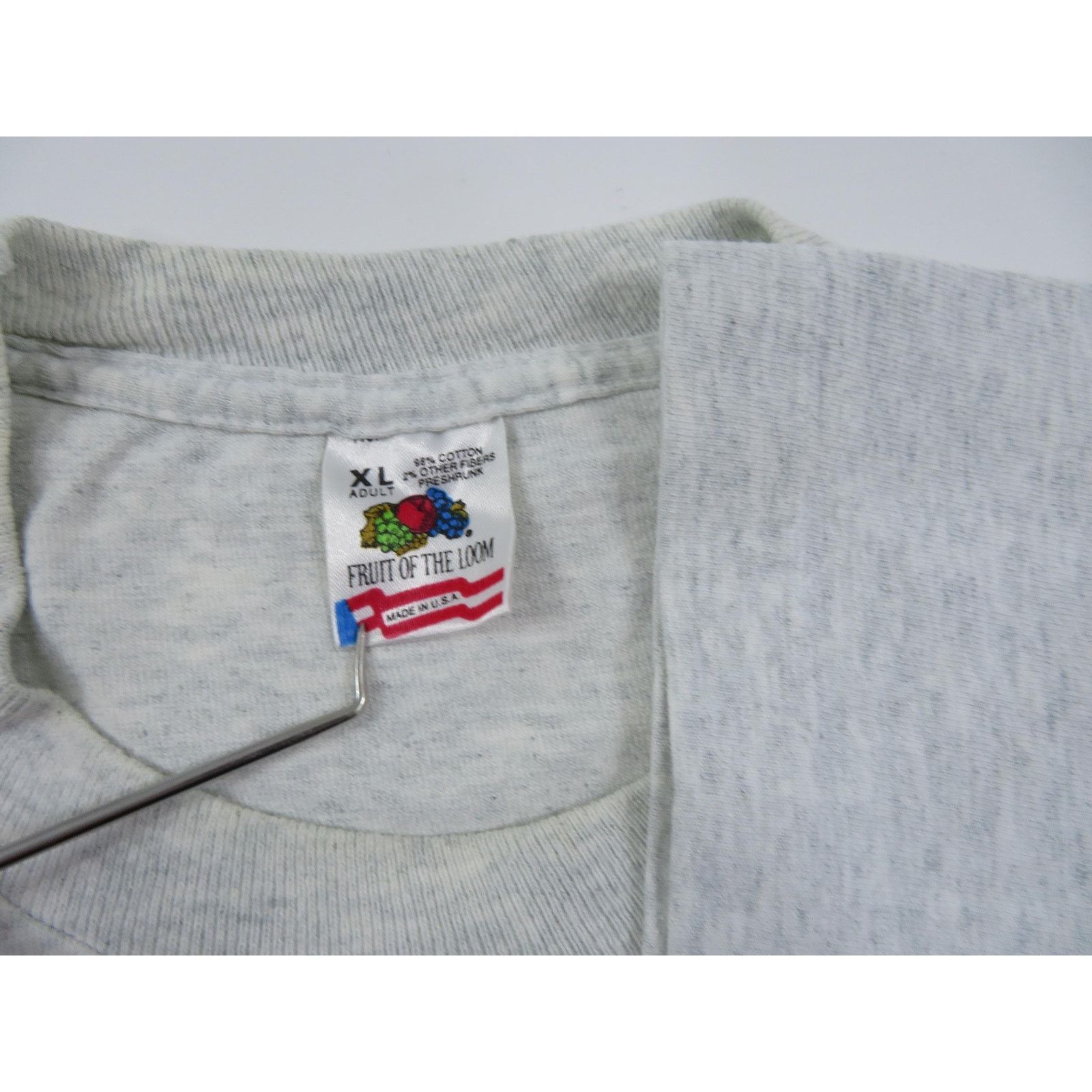 Fruit Of The Loom March for Justice Skunk Graphic Shirt Double Sided XL 1990s Size US XL / EU 56 / 4 - 5 Thumbnail