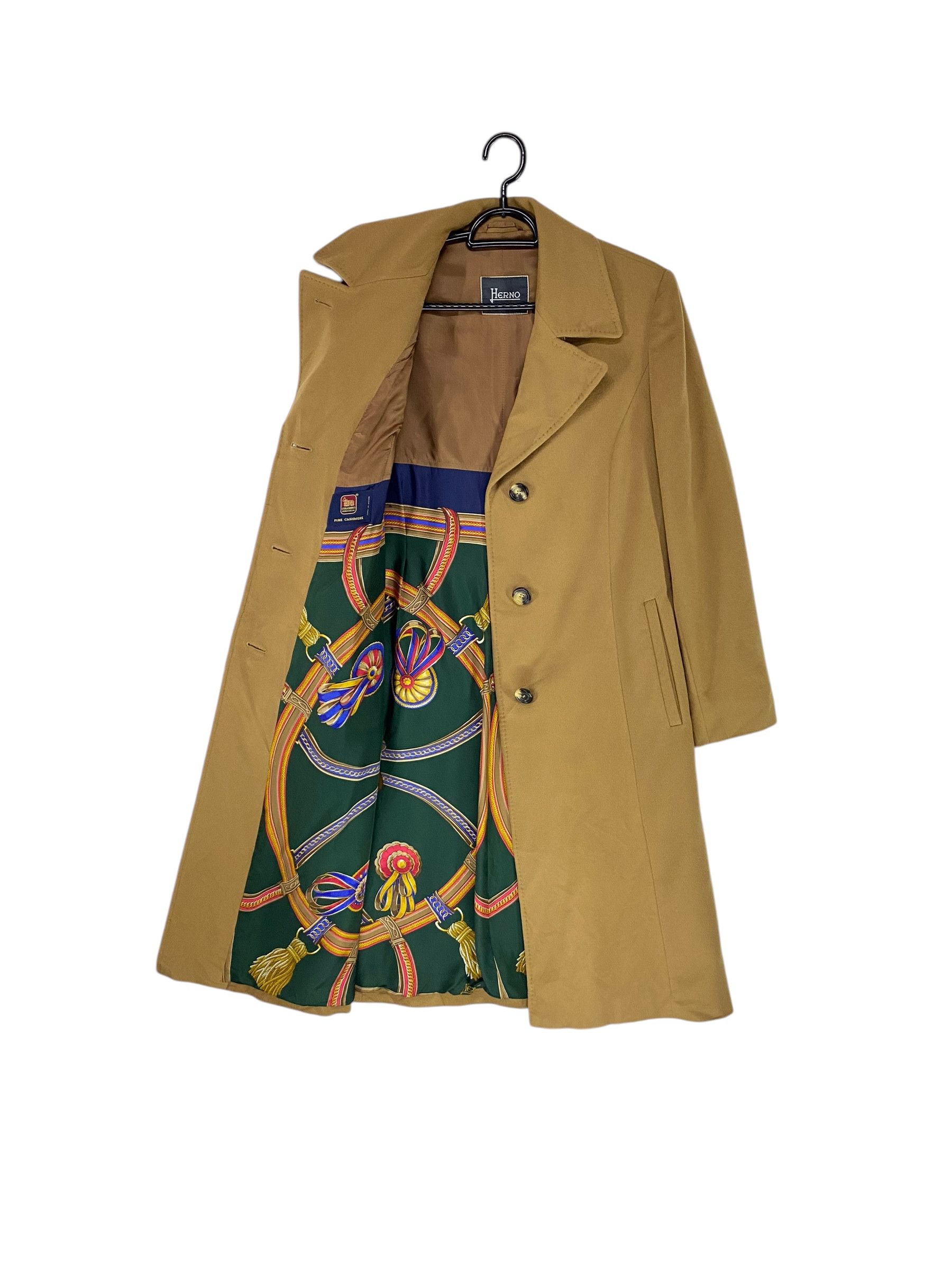 Designer × Herno Herno satin line cashmere overcoat Size S / US 4 / IT 40 - 1 Thumbnail