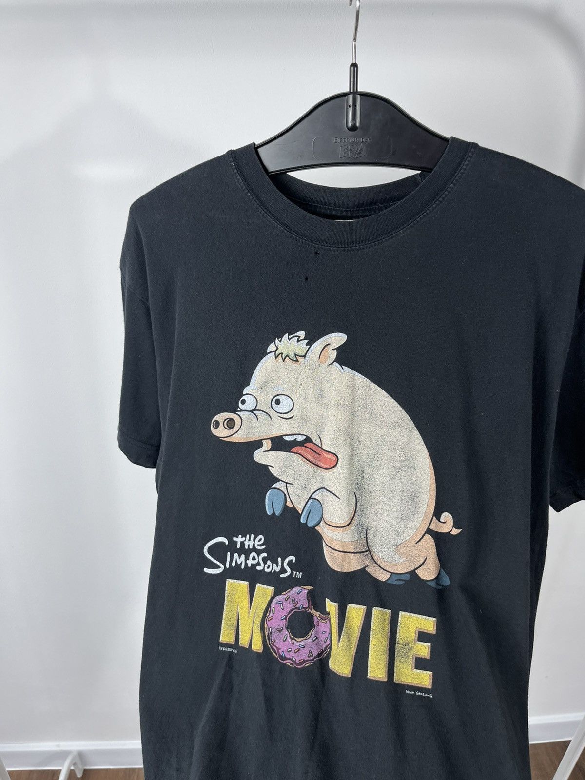 Other Vintage 2007 The Simpsons Movie T-Shirt Spider Pig Black Tee Size US L / EU 52-54 / 3 - 6 Thumbnail