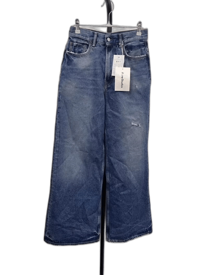 Acne Studios High Waist Wide Leg Pants-yf