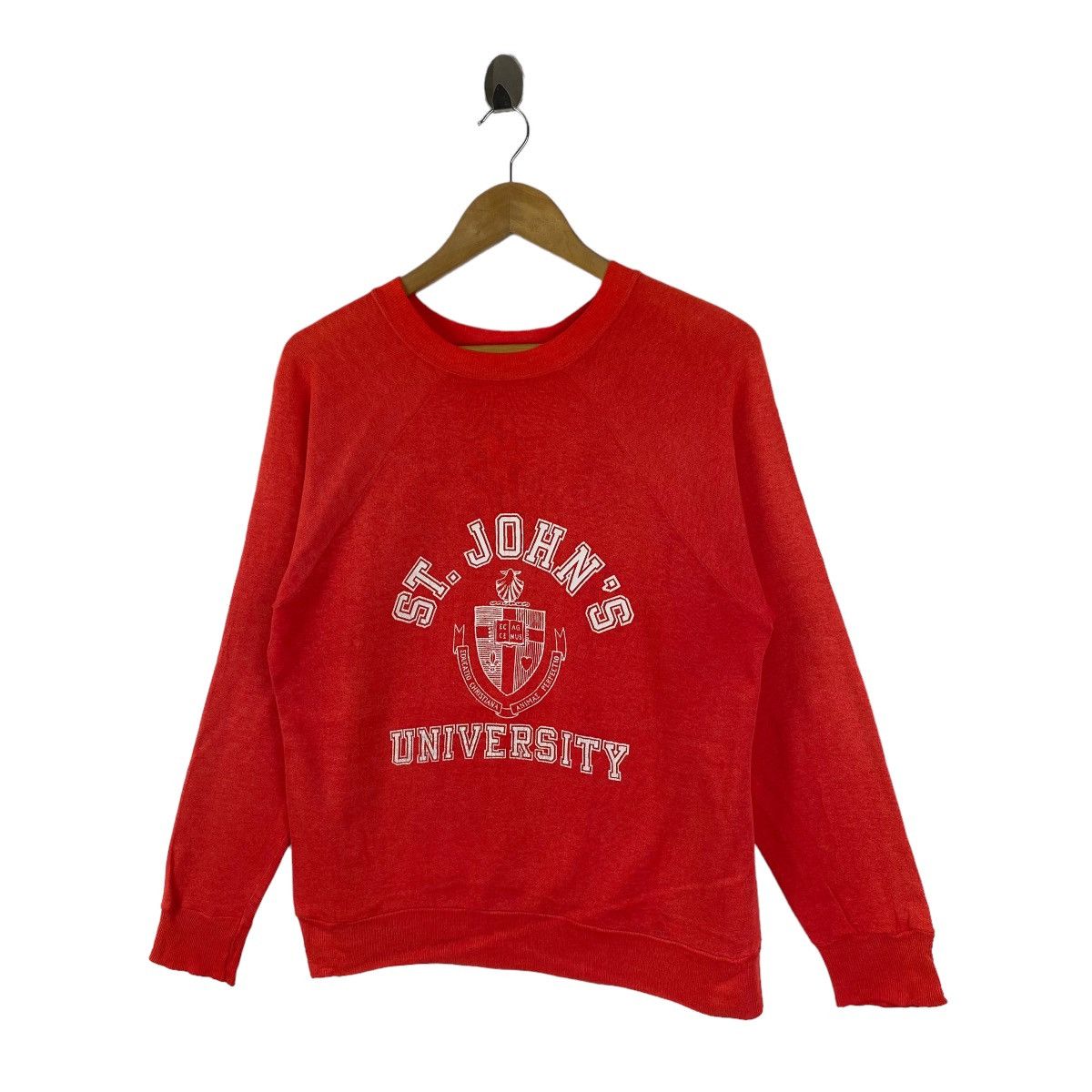 Vintage Vintage ST. JOHN UNVERSITY Big Logo Sweatshirt Pullover Size US S / EU 44-46 / 1 - 3 Thumbnail