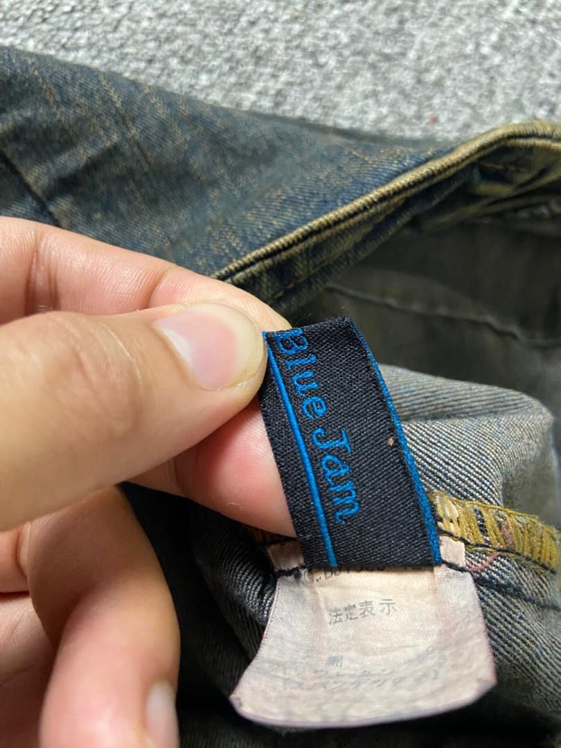 Japanese Brand Blue Jam Brand Asymmetrical Layered Denim Skirt (195) Size 28" / US 6 / IT 42 - 3 Thumbnail