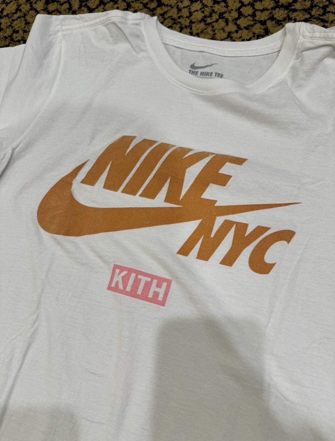 Kith × Nike Nike x Kith AF1 Linen T-shirt Size US S / EU 44-46 / 1 - 2 Thumbnail