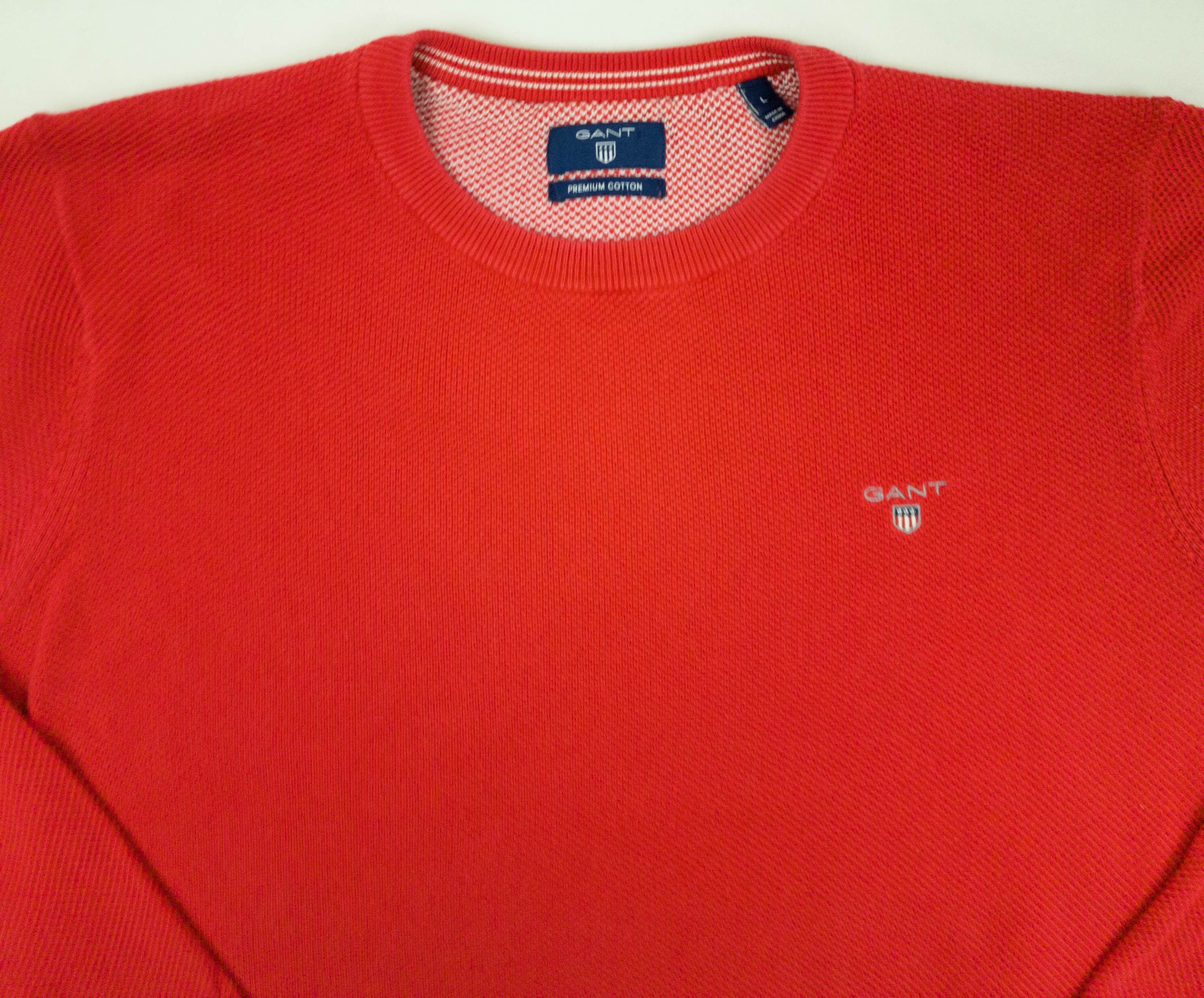 Gant Gant mens jumper top cotton size L vgc Size US L / EU 52-54 / 3 - 3 Thumbnail
