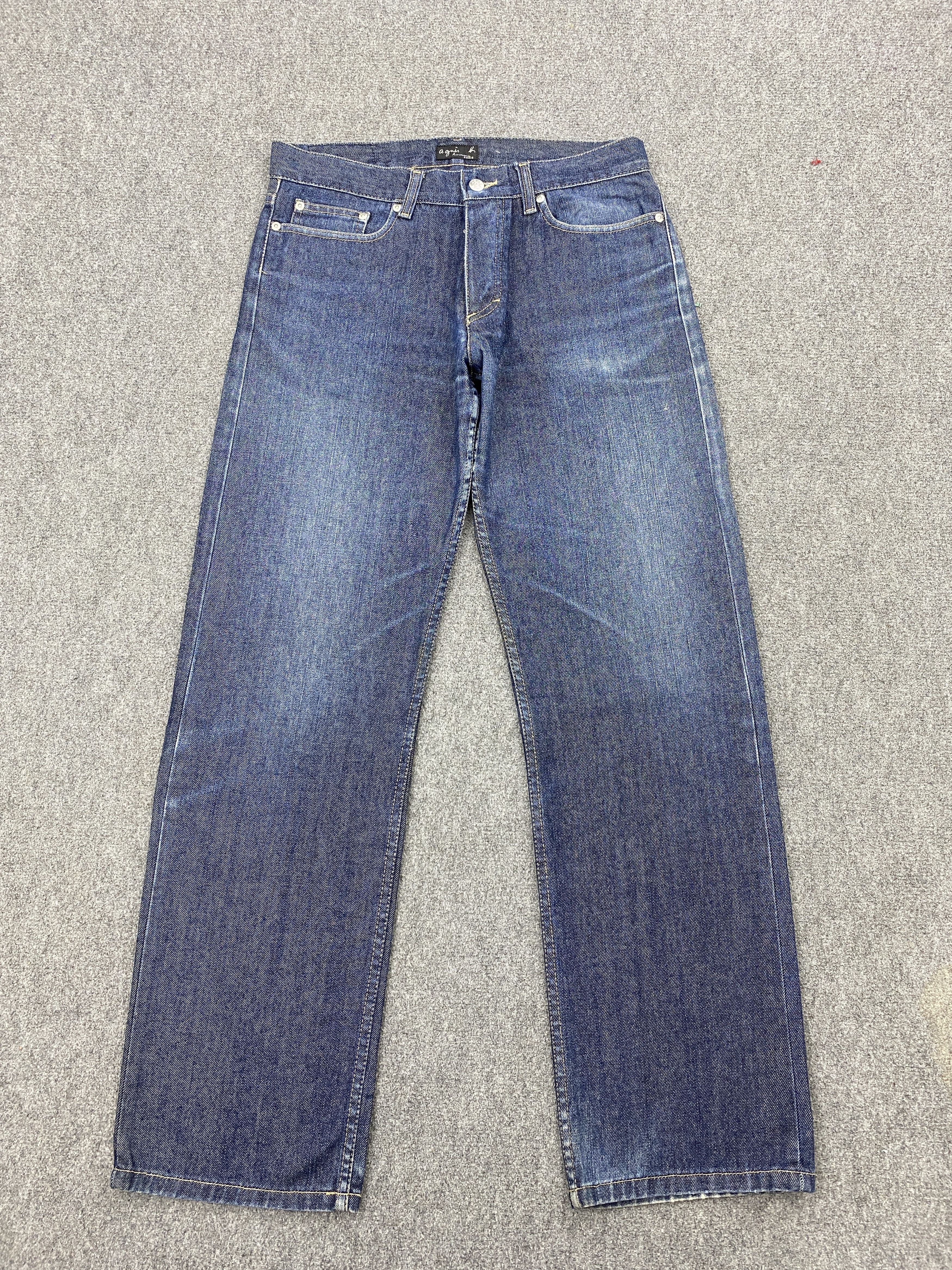 Designer × Vintage × agnes b. Vintage Agnes B Designer Denim Jeans Size US 31 - 1 Thumbnail
