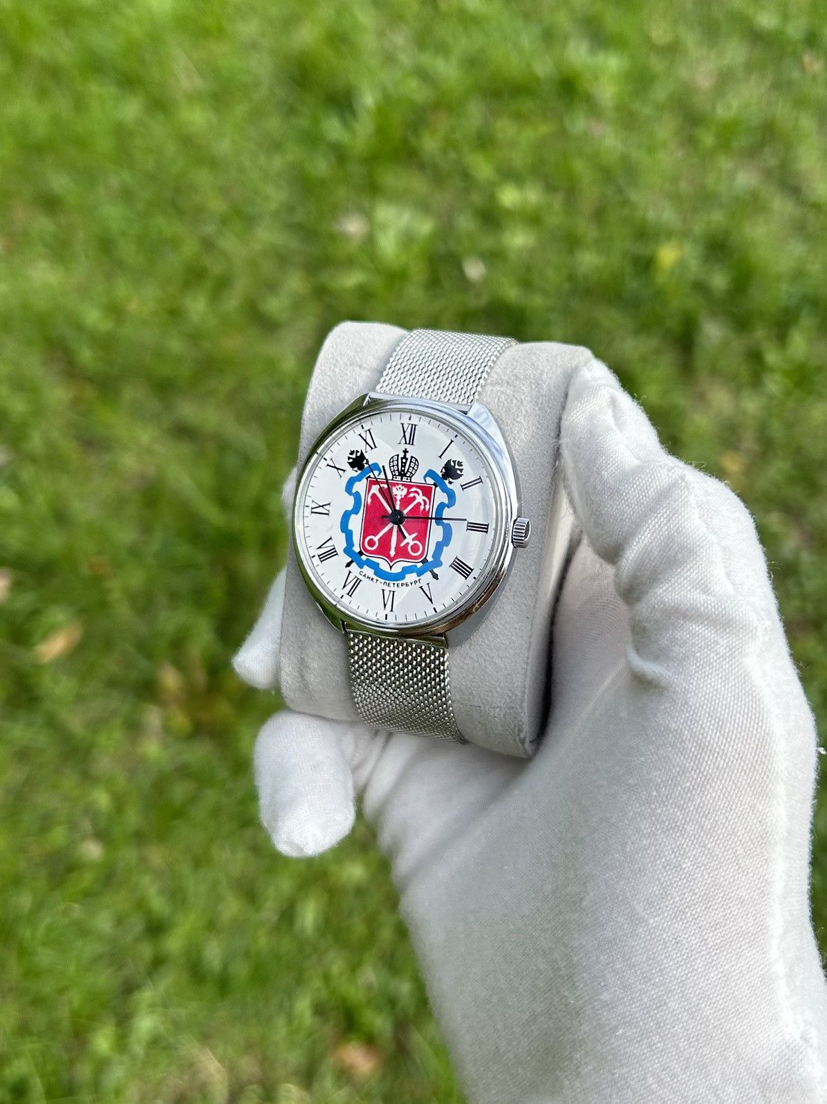 Vintage Vintage Watch Raketa Retro Mechanical Authentic 1980s Size ONE SIZE - 3 Thumbnail