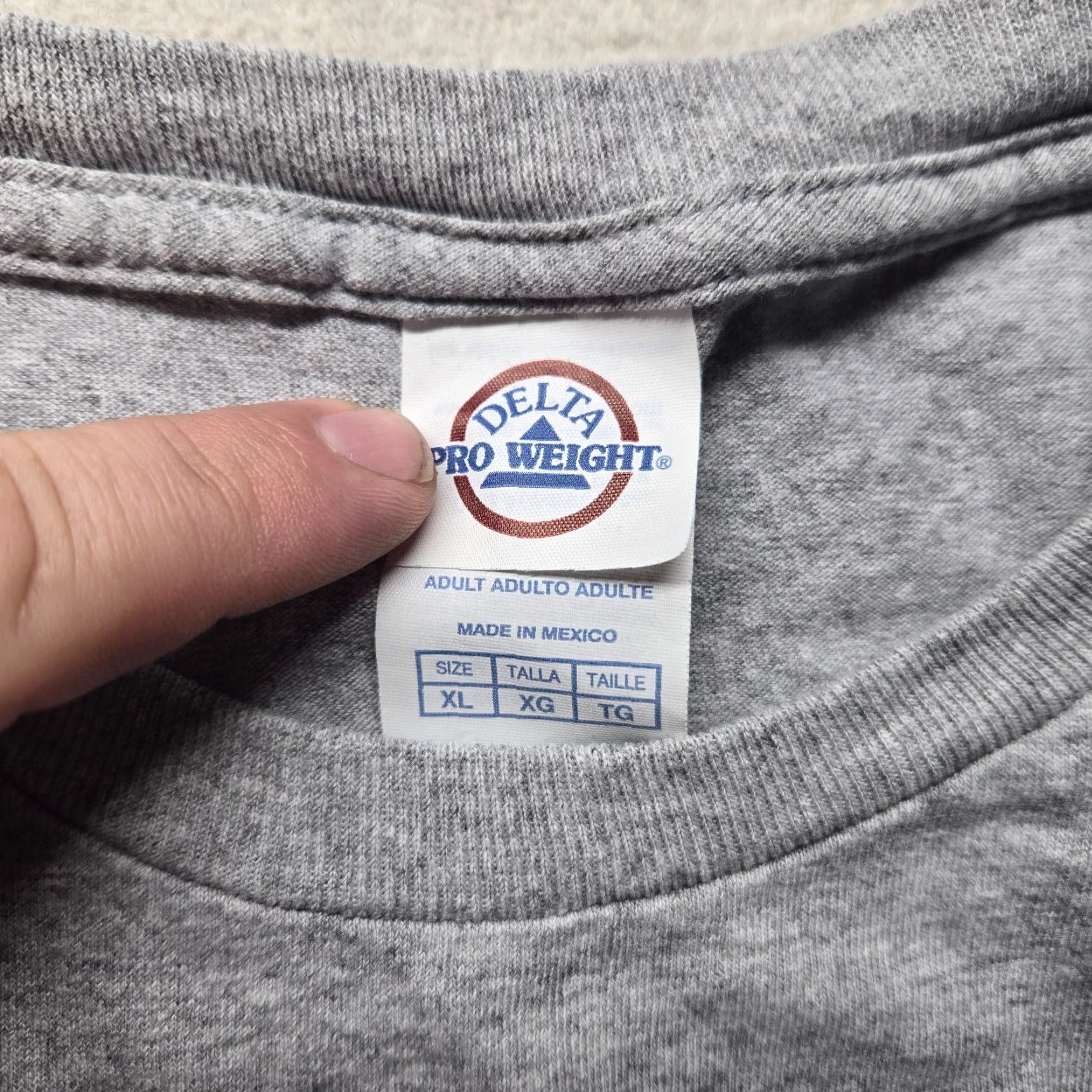 Vintage VINTAGE USA United We Stand Shirt Adult XL Gray Graphic Print Men Size US XL / EU 56 / 4 - 3 Thumbnail