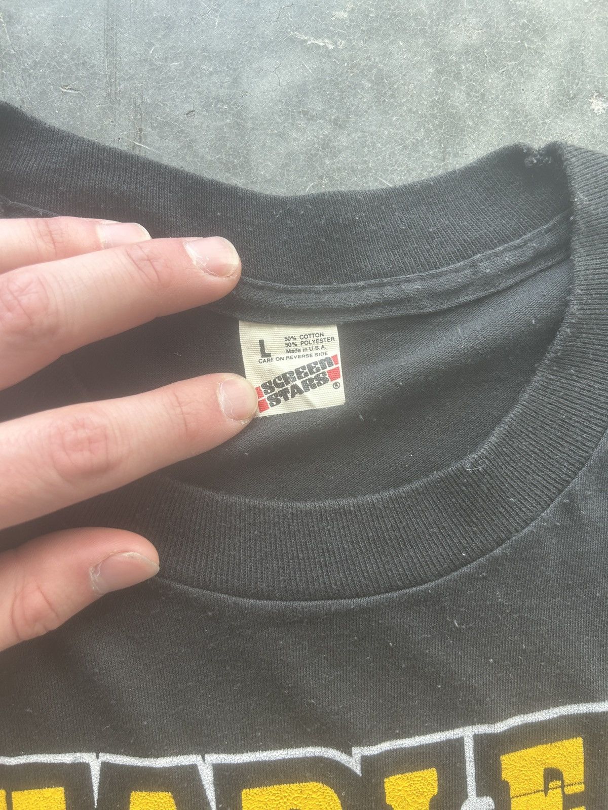 Harley Davidson × Vintage Vintage 80s Harley Davidson Rendezvous Graphic Tee Size US M / EU 48-50 / 2 - 7 Thumbnail