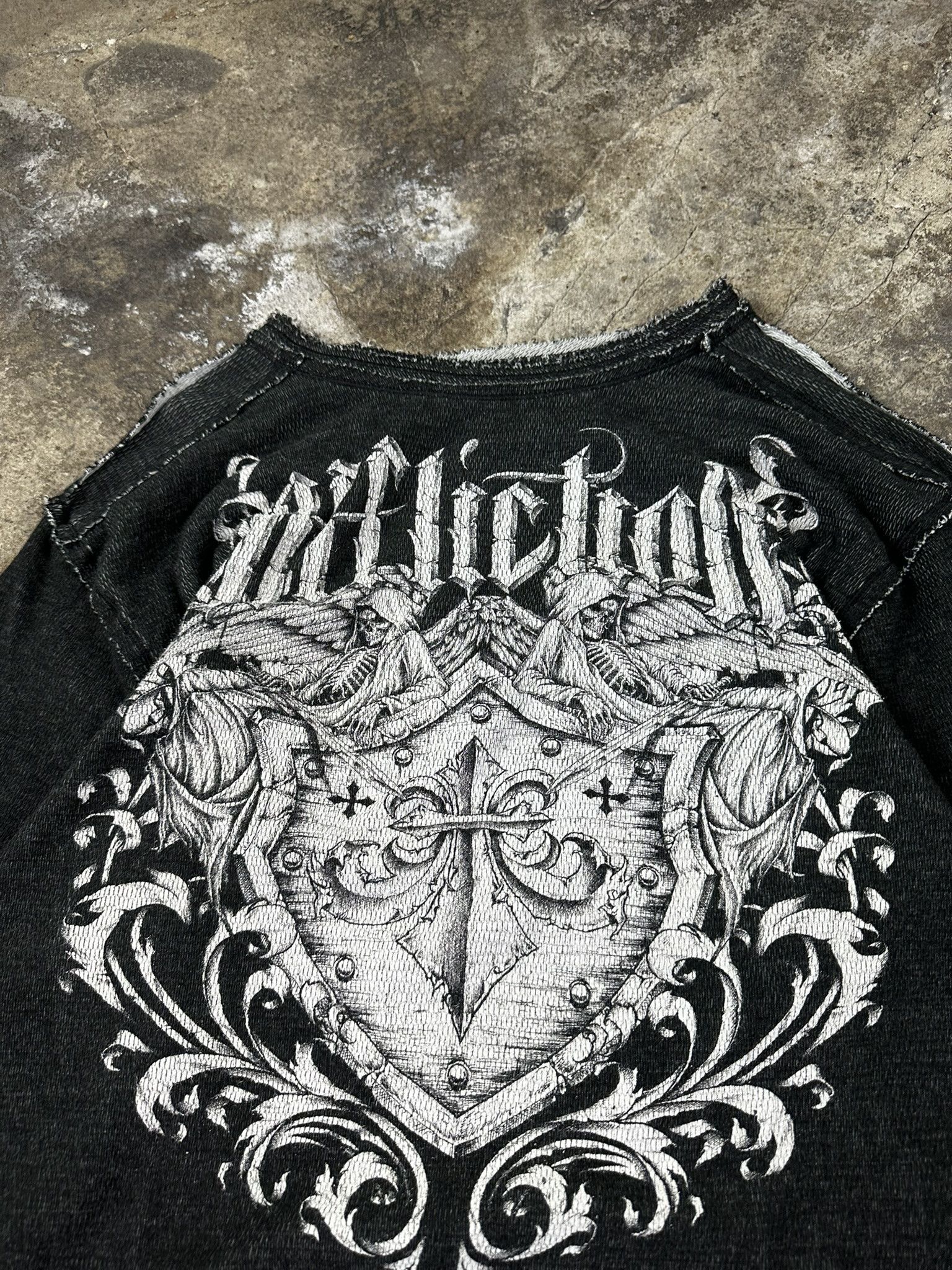 Affliction Crazy Y2k Vintage Real Affliction Hiphop Longsleeve Size US XXL / EU 58 / 5 - 6 Thumbnail