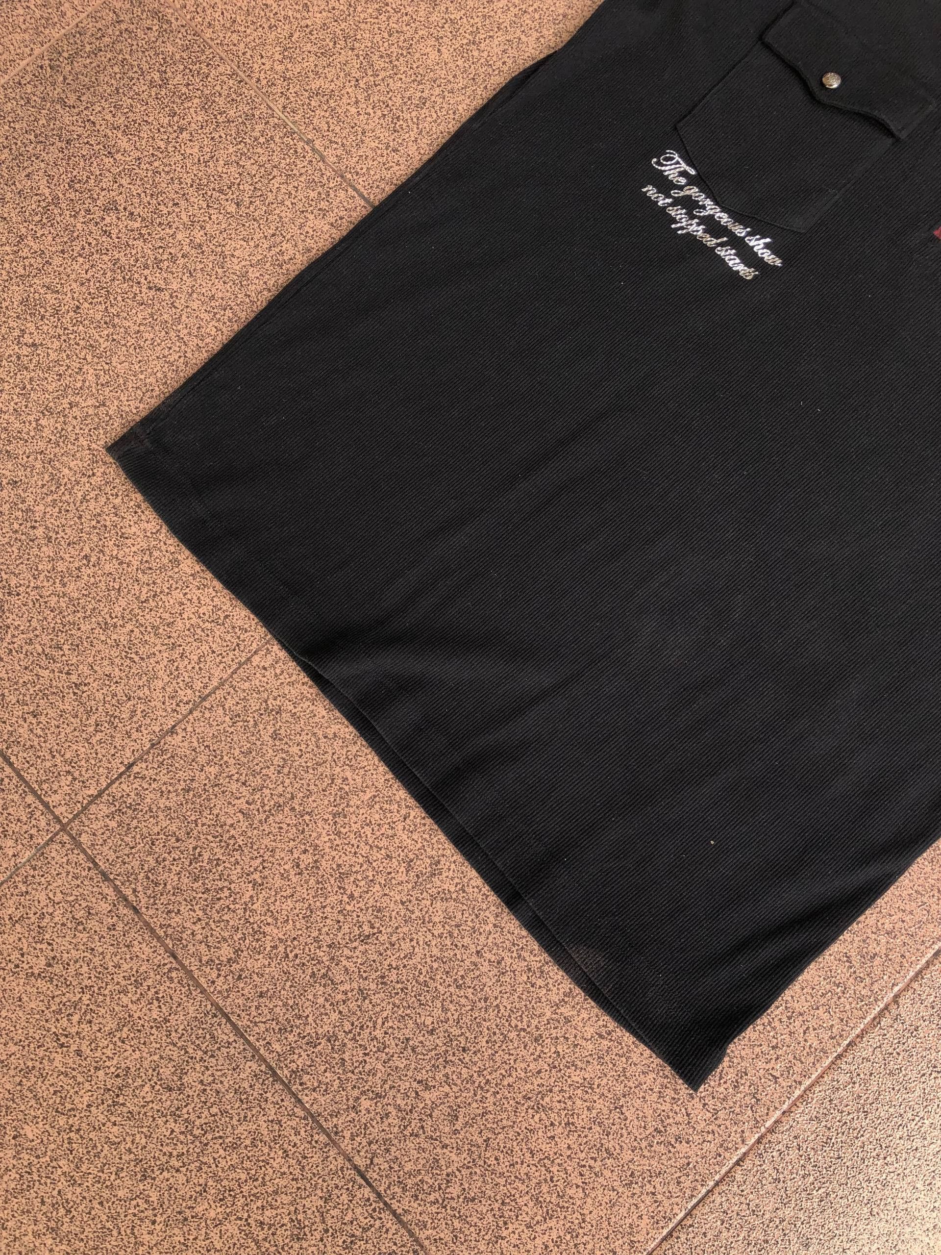If Six Was Nine 2000s Double Layer Collar Mindgames Poem not lgb Size US L / EU 52-54 / 3 - 6 Thumbnail