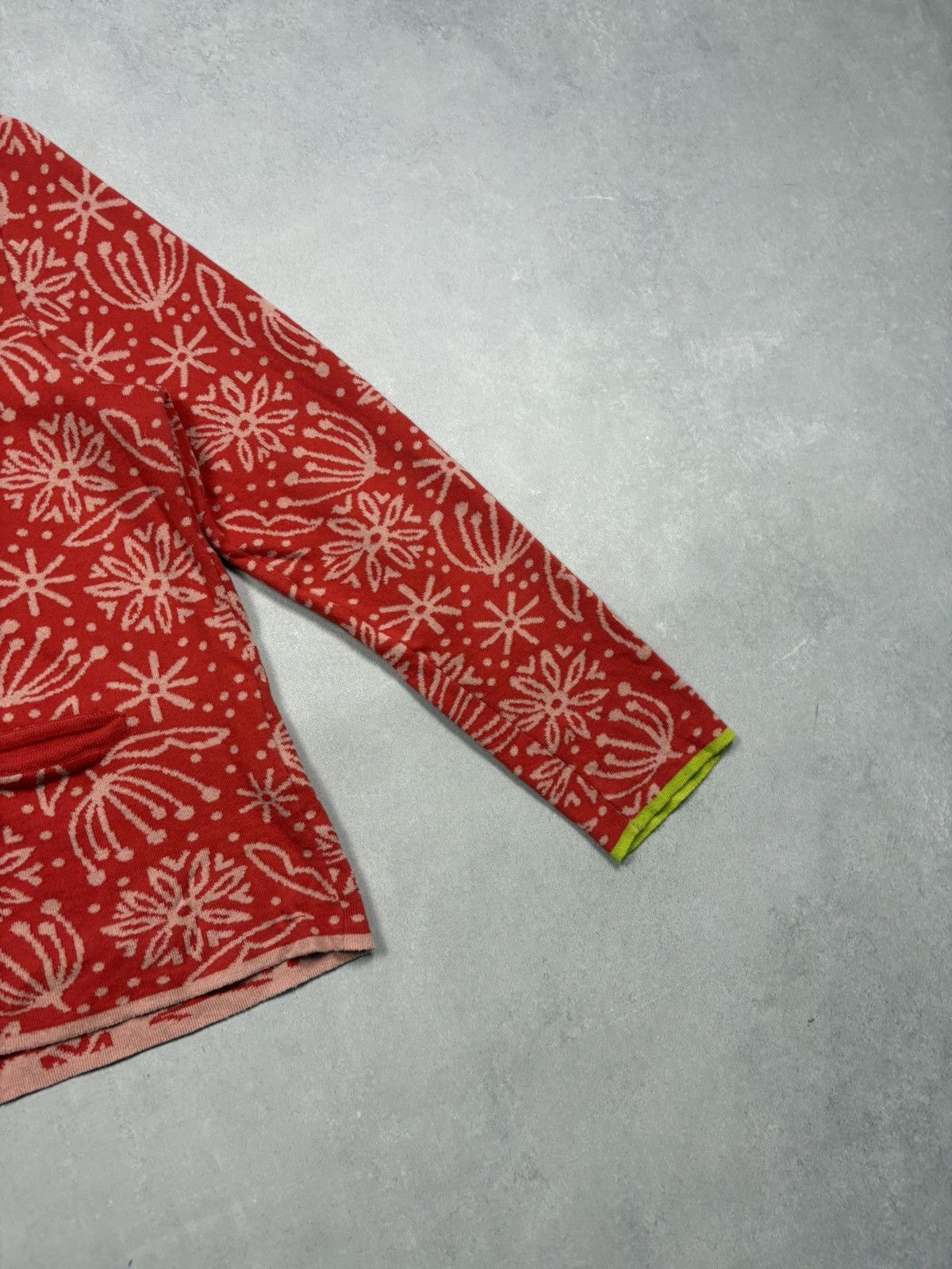 Other Gudrun Sjödén Floral Pattern Cardigan Cotton Scandinavian M Size US M / EU 48-50 / 2 - 4 Thumbnail