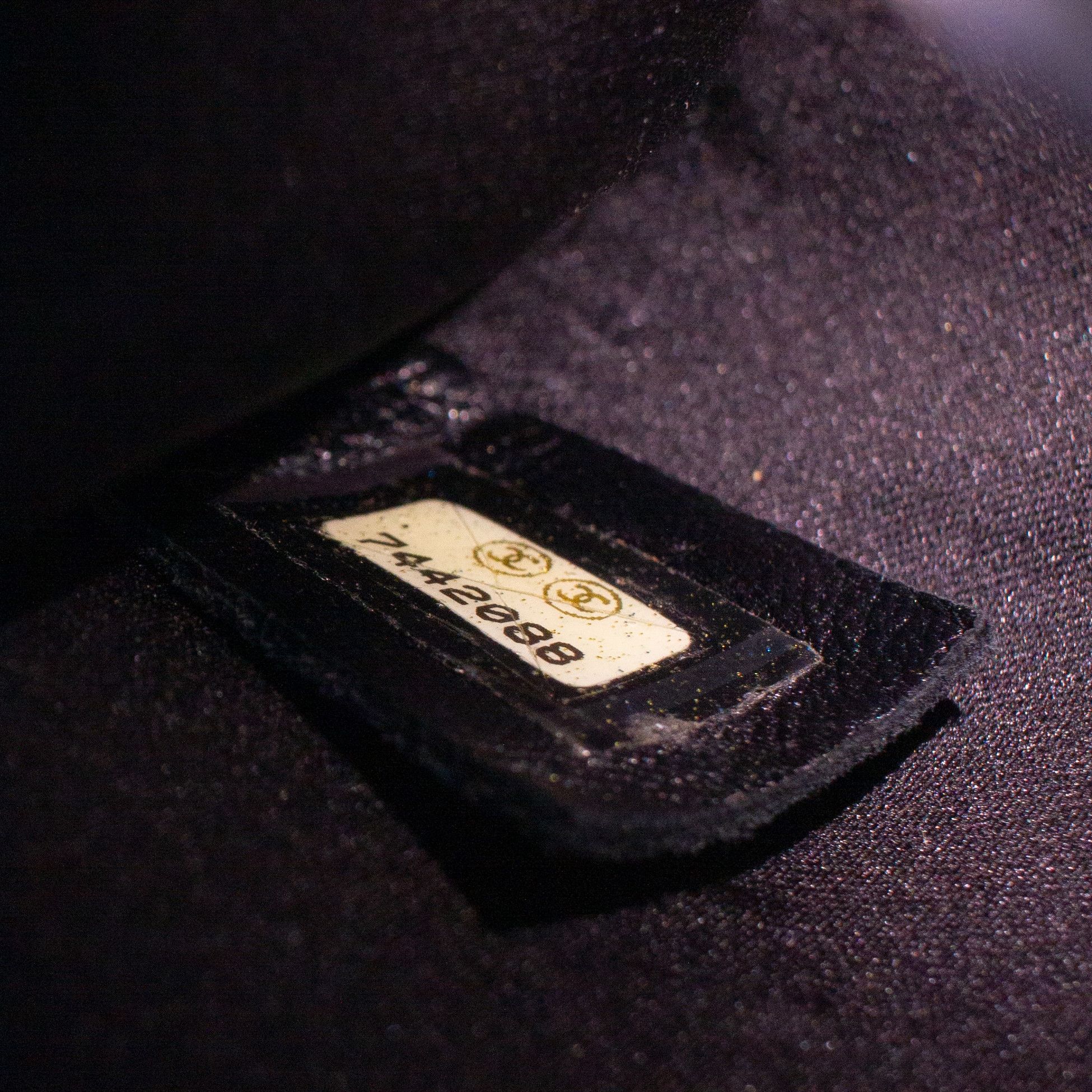 Chanel × Vintage 5k$ VTG Chanel Travel Ligne Accordion Flap Bag CC Monogram Size ONE SIZE - 8 Thumbnail