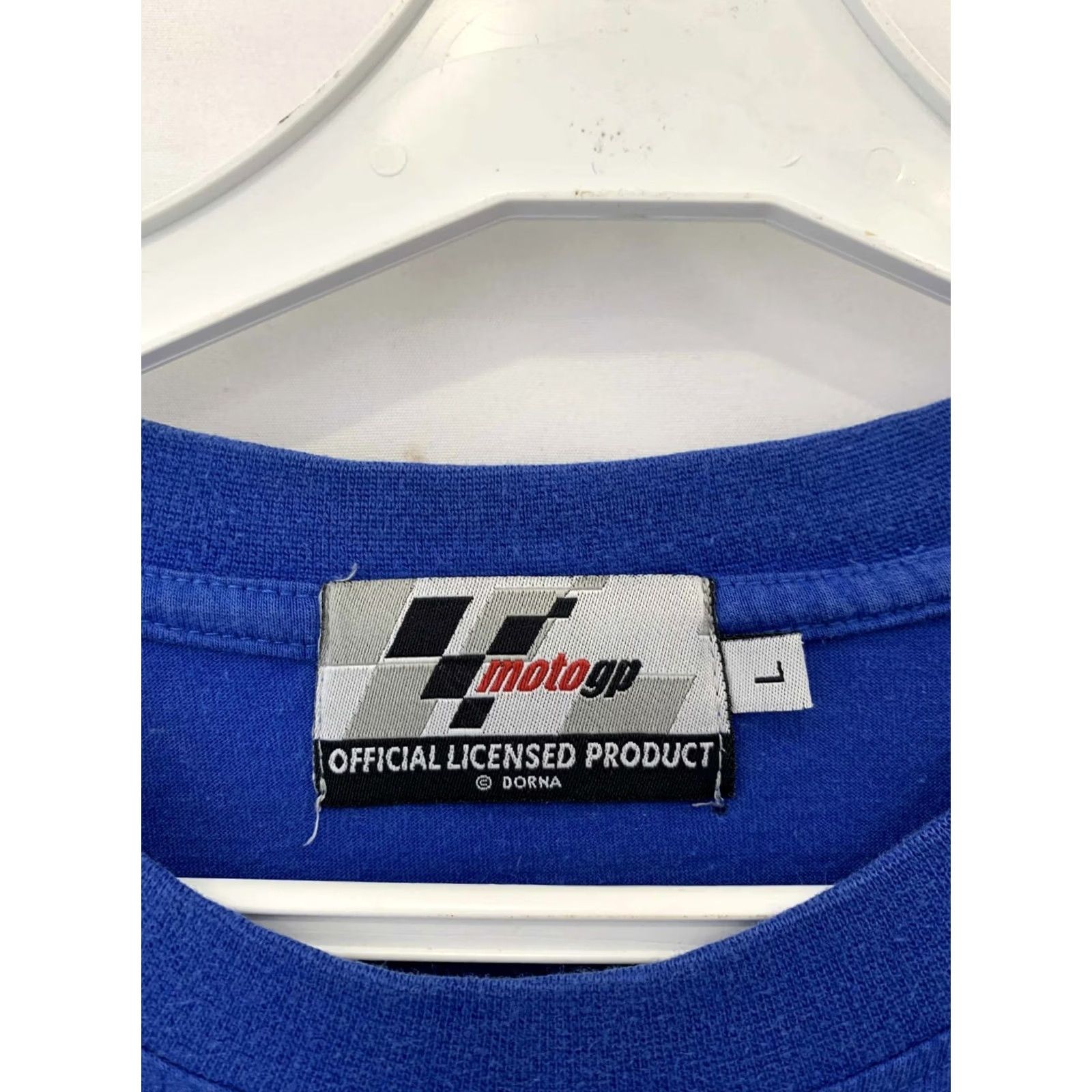 Vintage VINTAGE MotoGP Valencia Grand Prix T-Shirt Blue Official Licensed Size L Men Shirt Size US L / EU 52-54 / 3 - 3 Thumbnail