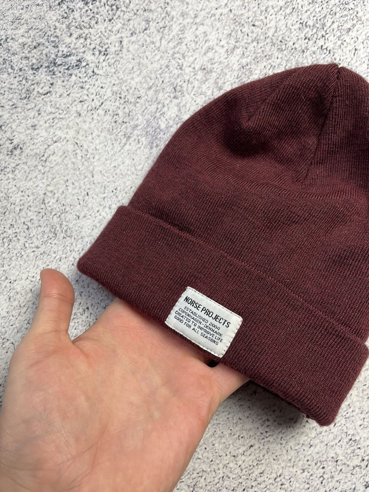 Norse Projects Vintage Norse Projects Streetwear Stripe Beanie Hat Size ONE SIZE - 6 Thumbnail
