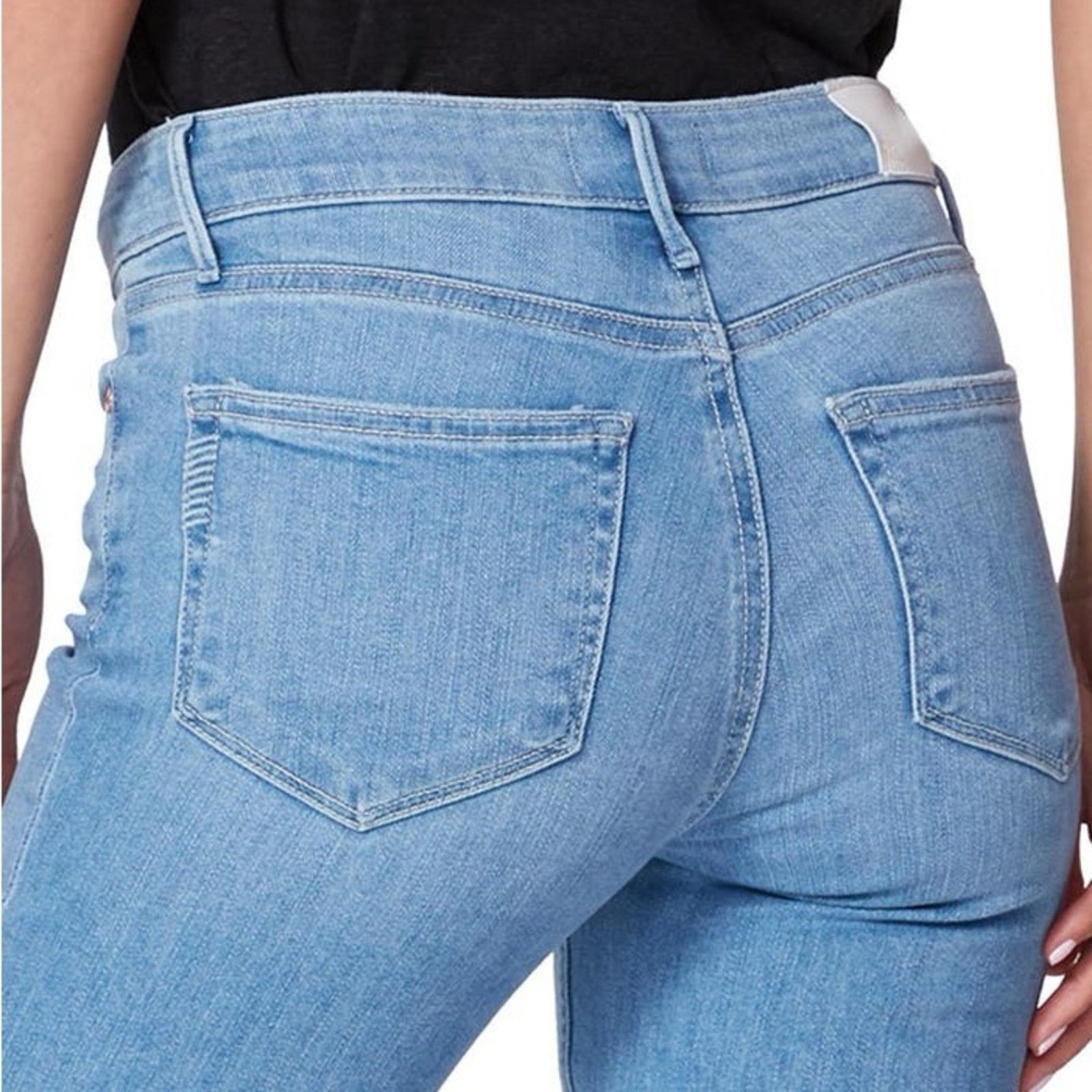 Paige PAIGE Skyline Bootcut Jeans Satellite Light Blue Sz. 25 / 4 Size 25" / US 0 / IT 36 - 4 Thumbnail