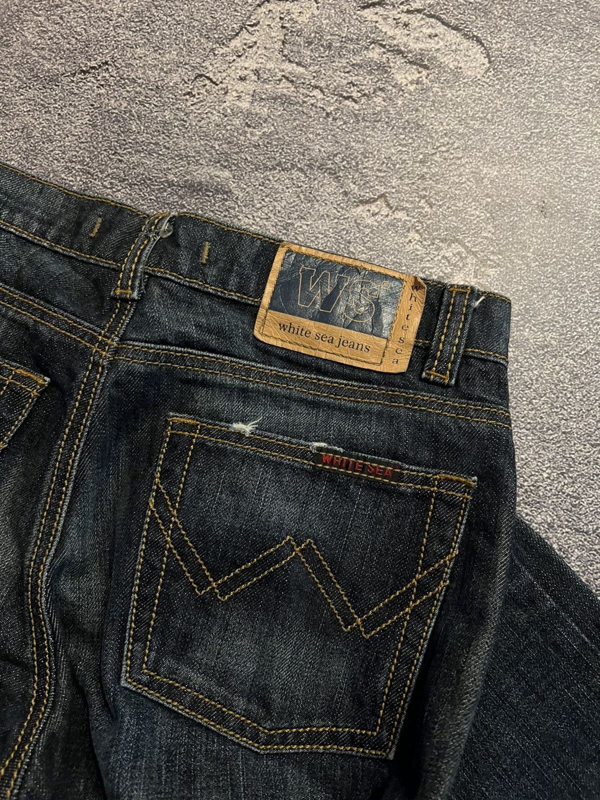 Vintage Japanese Grunge Heavyweight — Distressed Archive Slim Jeans Size US 32 / EU 48 - 6 Thumbnail