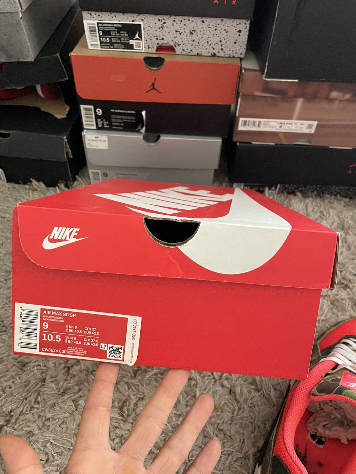 Nike Nike Air Max 90 Reverse Duck Camo Size US 9 / EU 42 - 10 Thumbnail