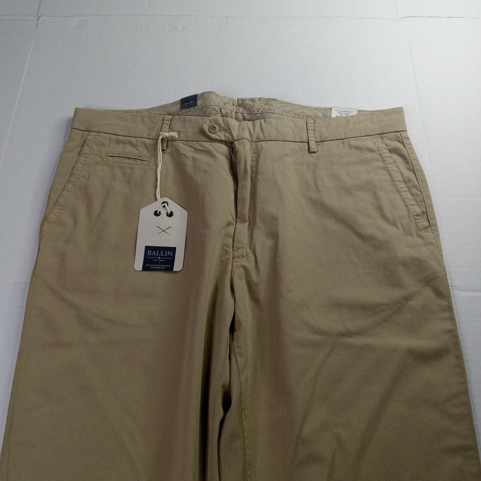 Other Ballin Mansfield Chino Pants Mens Size 38x35 Tan Relaxed Fit Size US 38 / EU 54 - 4 Thumbnail