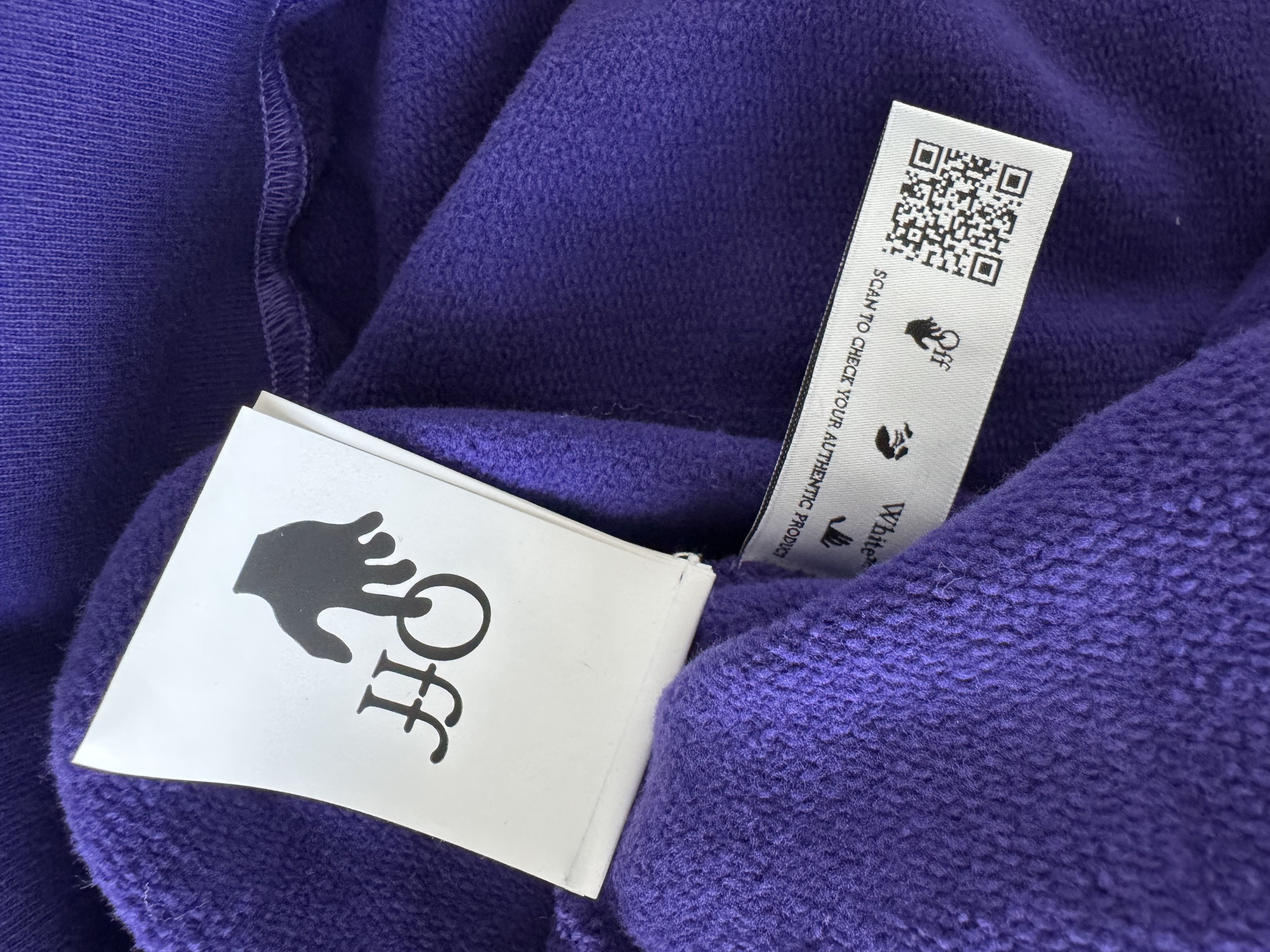 Off White Paint Mirror Hoodie