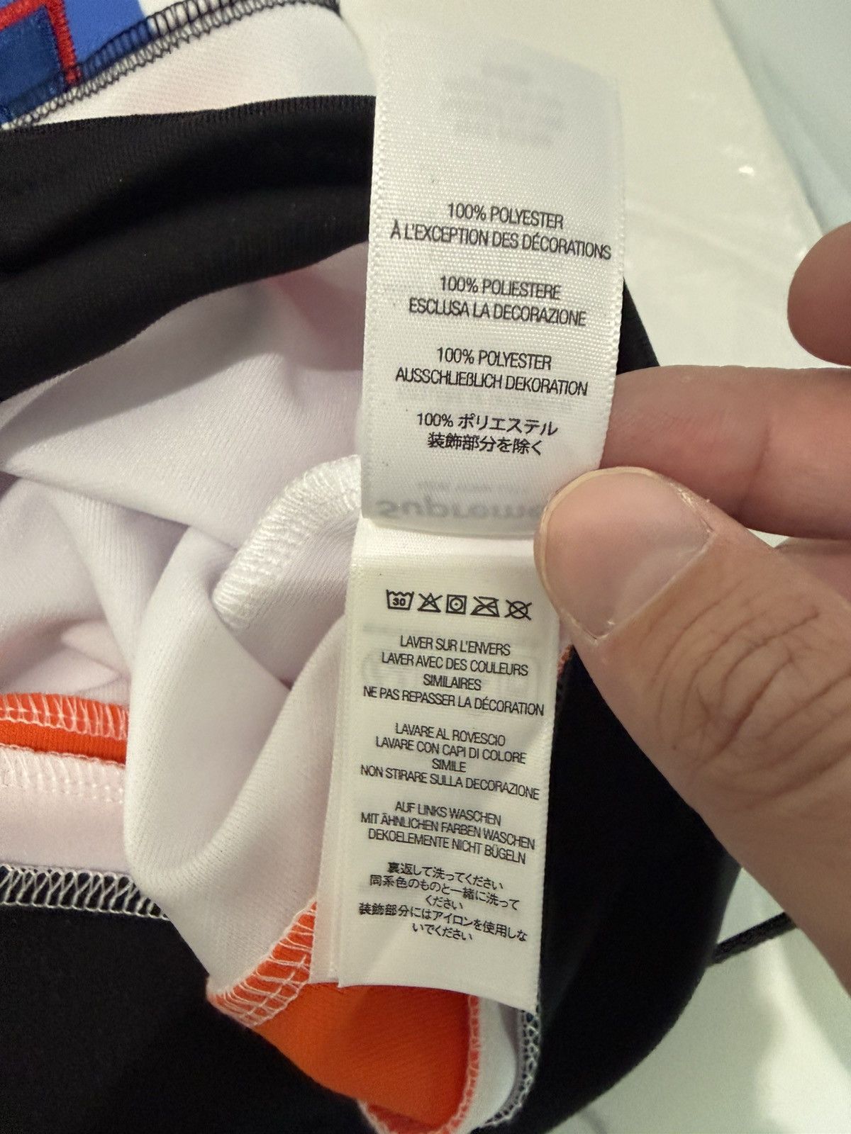 Supreme Supreme SS26 Paneled Hockey Jersey Size Large White Size US L / EU 52-54 / 3 - 11 Thumbnail
