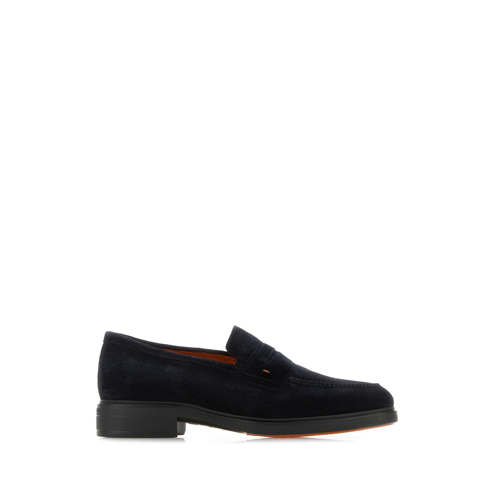 Santoni SANTONI Easy Midnight Blue Suede Sneakers New & Authentic (M Size US 7 / EU 40 - 5 Thumbnail