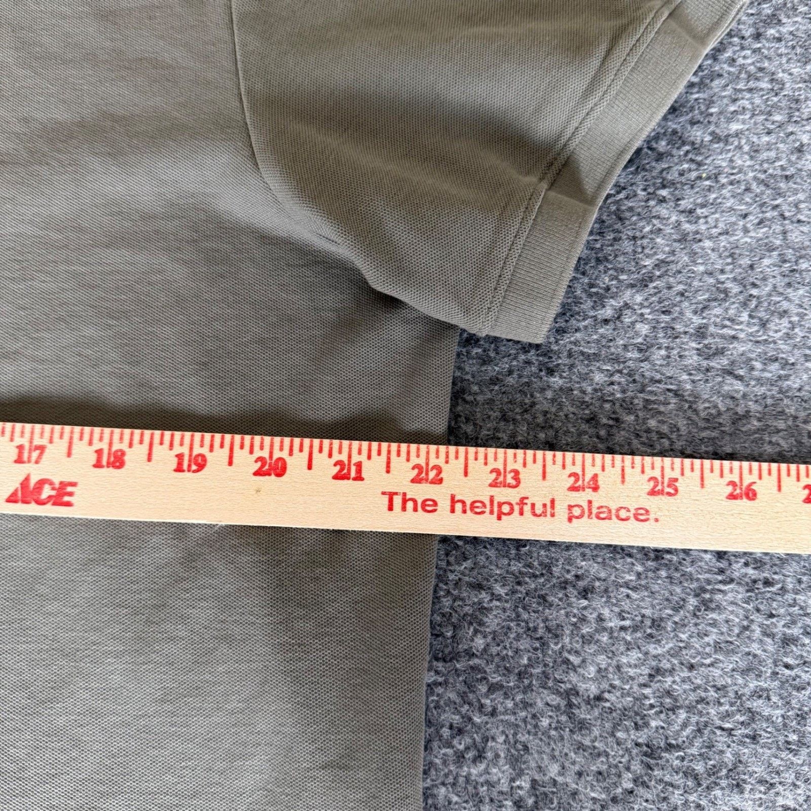 Other Cuts Polo Shirt Mens XXL Green Curve Hem Short Sleeve Casual Size US XXL / EU 58 / 5 - 6 Thumbnail