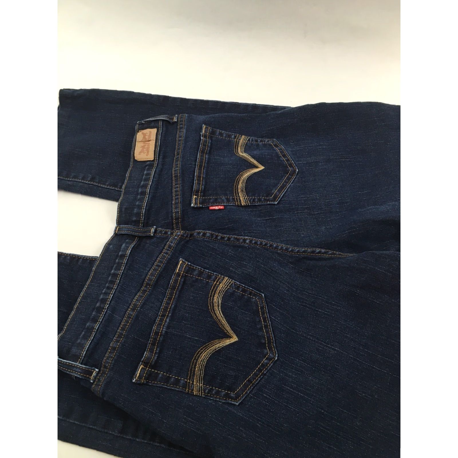 Levi's Levi's 512 Jeans Women Slim Bootcut 29x28 Color Blue Size 29x28 Regular Size 29" - 3 Thumbnail
