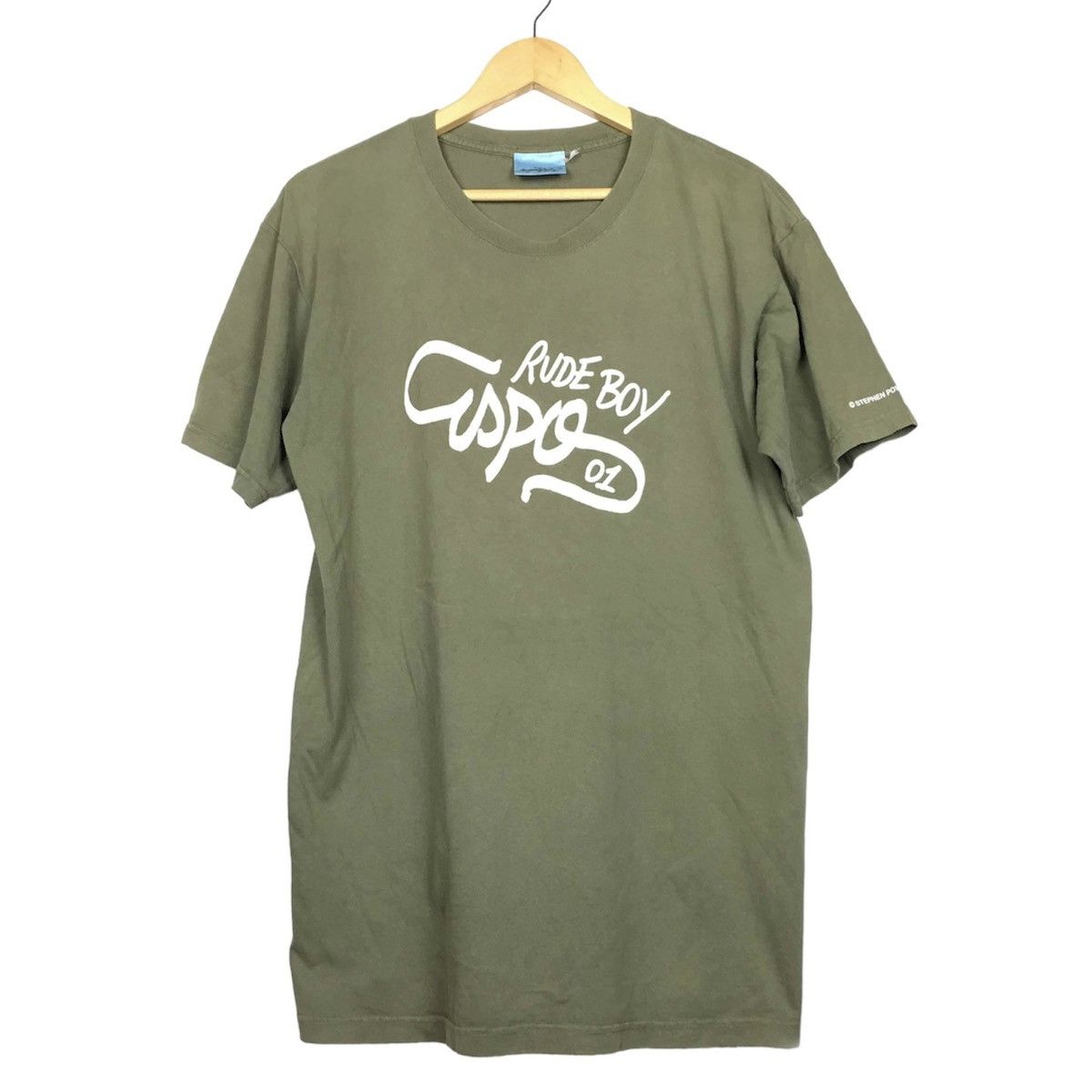 Vtg ESPO Stephen Powers Rude Boy SS2001 T-Shirt