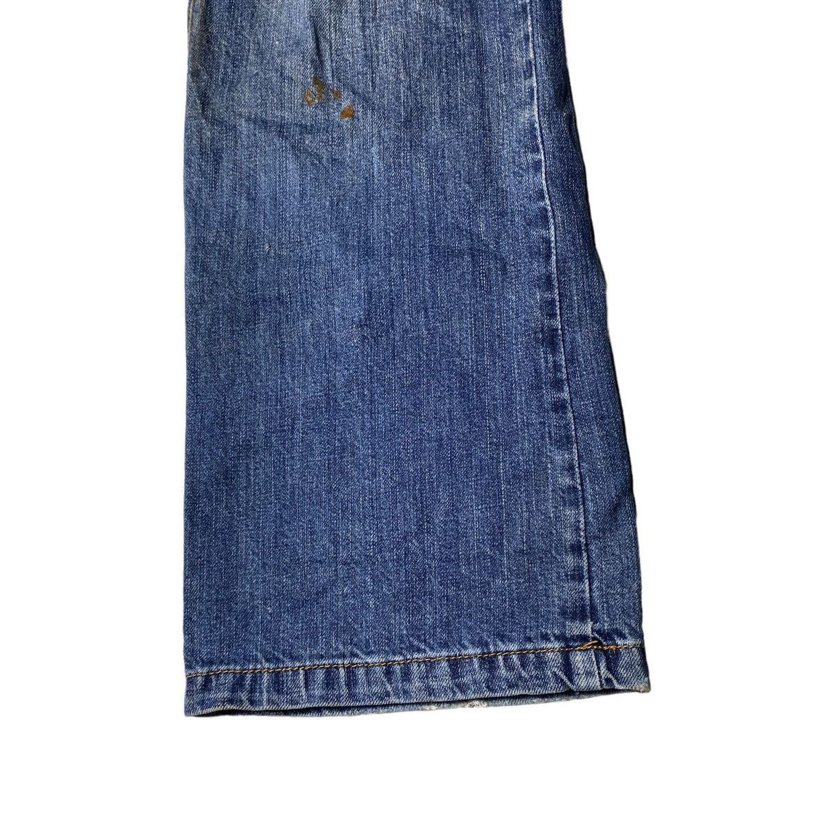 If Six Was Nine 2000's Flared Seawash 3D Multipocket Jeans Size US 30 / EU 46 - 10 Thumbnail