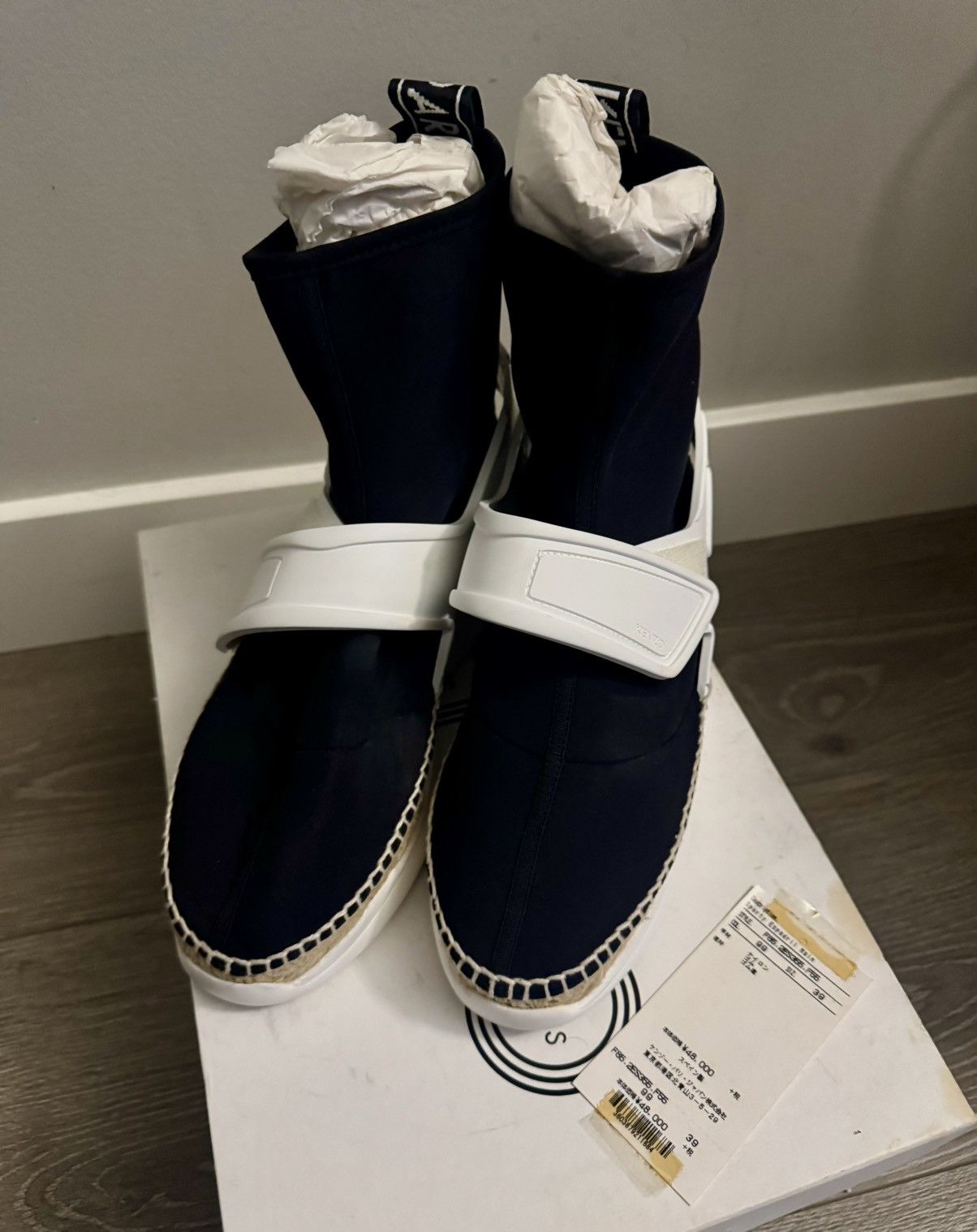 Kenzo KENZO High Top Espadrilles Size US 7.5 / IT 37.5 - 1 Thumbnail