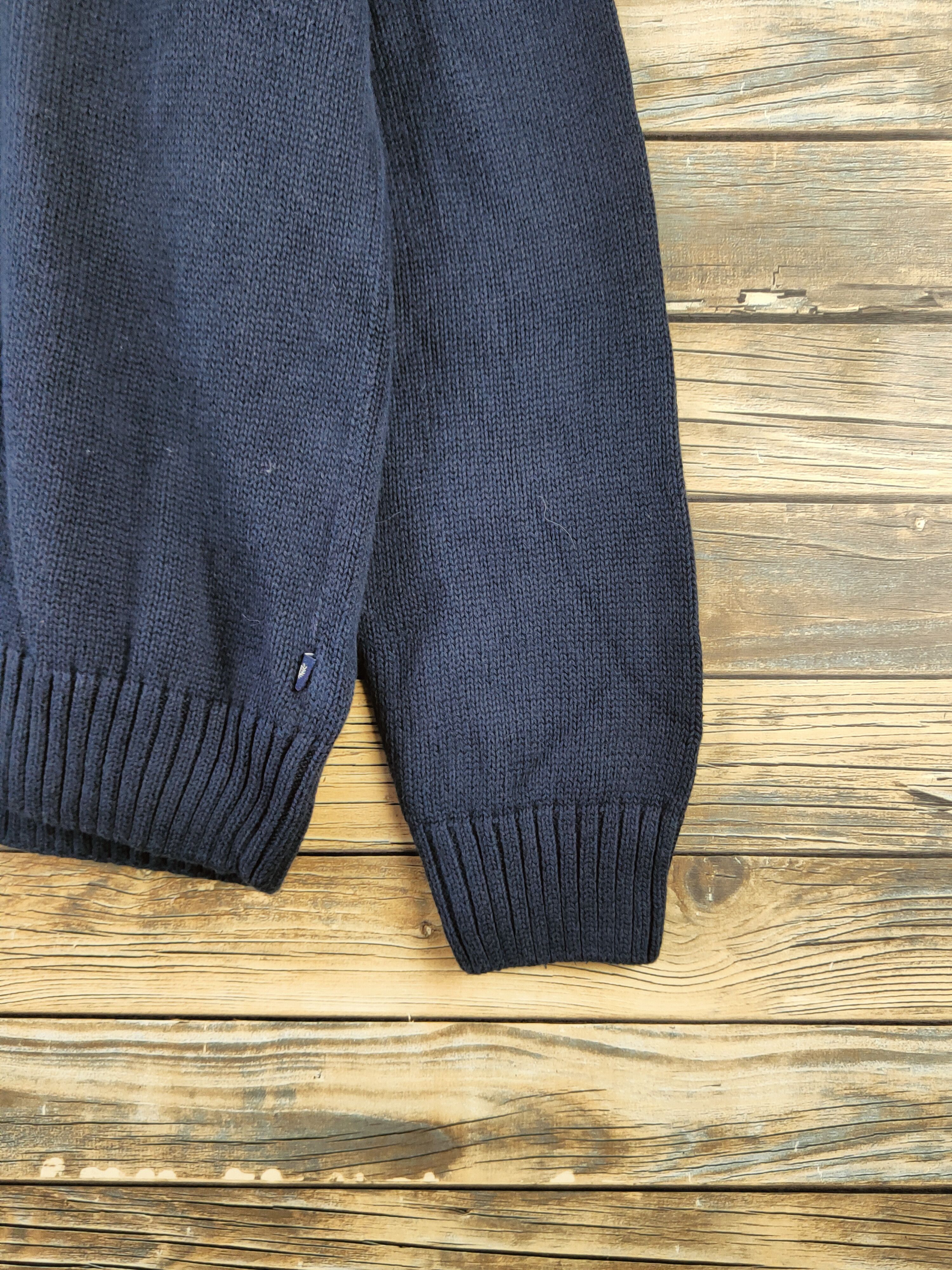 Chaps DL Chaps Navy Knitwear Sweatshirts #46-1015 Size US L / EU 52-54 / 3 - 7 Thumbnail