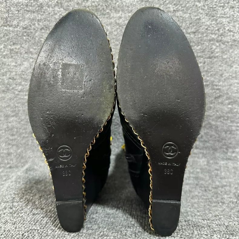 Chanel Chanel Thick Sole High Heels Size 38 -2505 Size US 7 / IT 37 - 7 Thumbnail