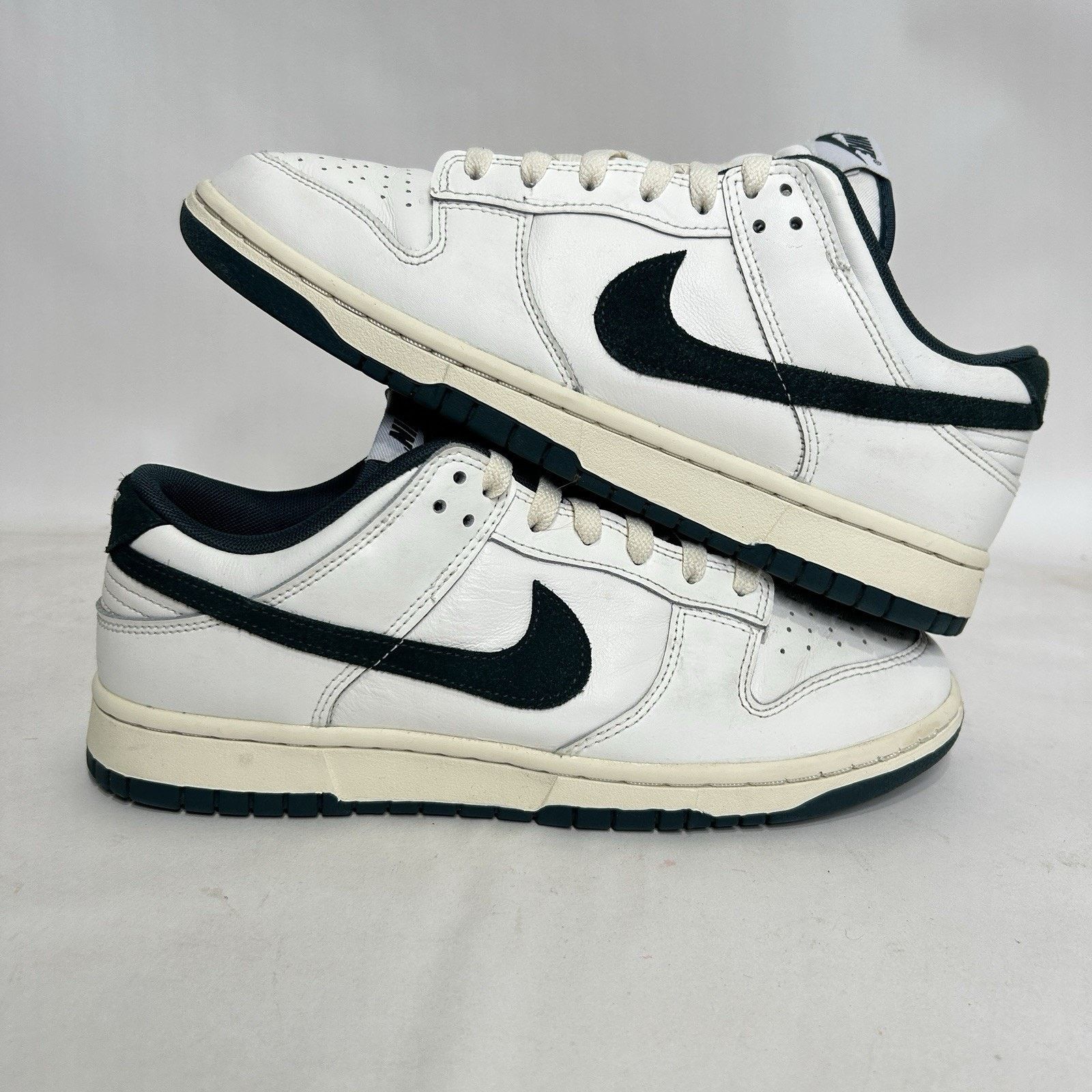 Nike Nike Dunk Low Athletic Department “Deep Jungle Green Sail” Size US 9 / EU 42 - 1 Thumbnail