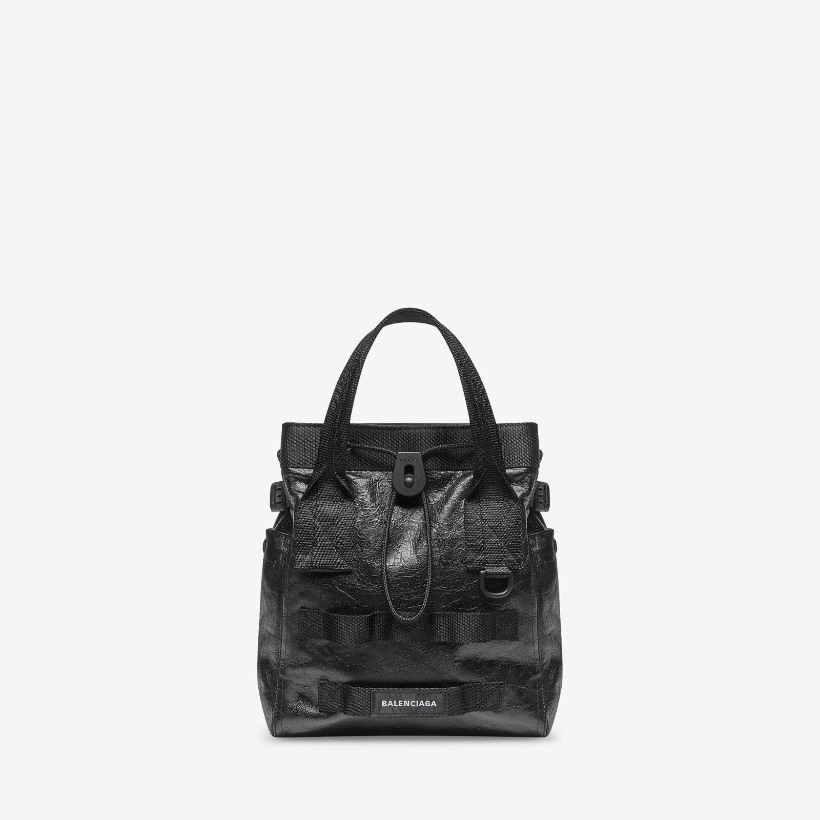Balenciaga Army Tote Bag Small in Black, Men's