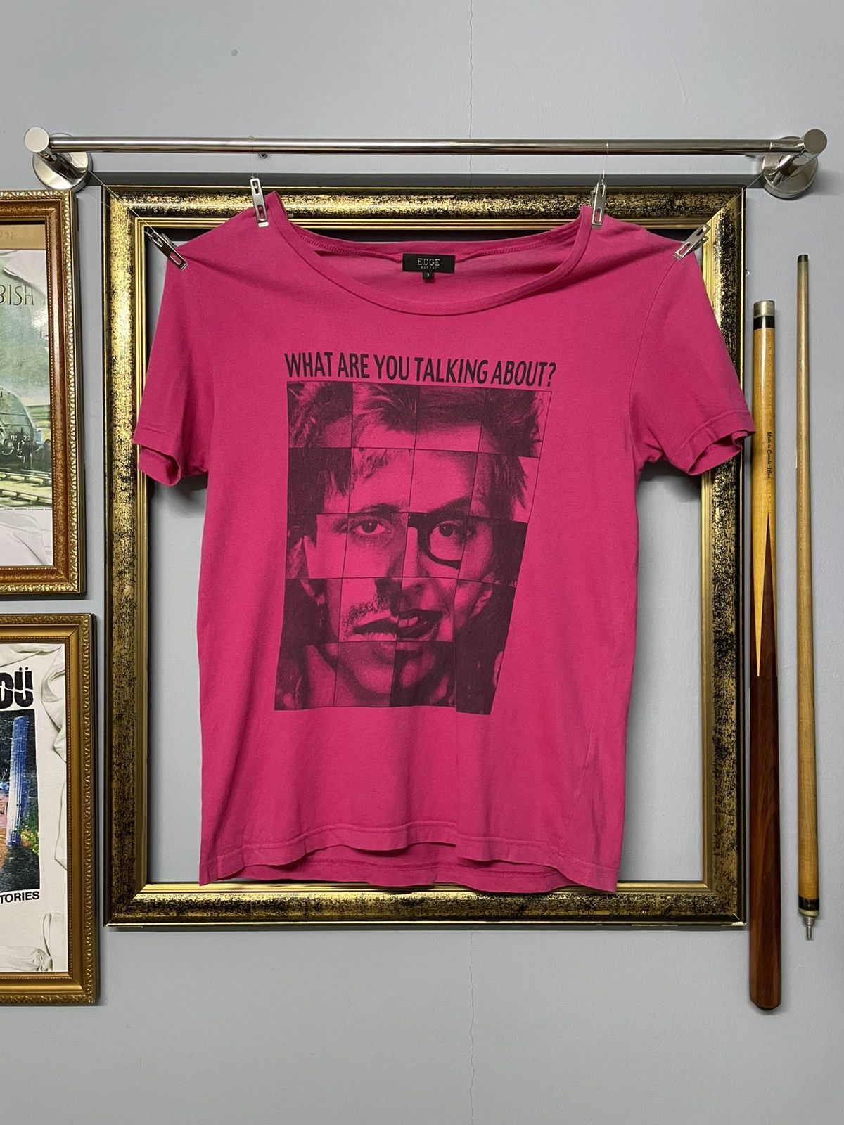 Hysteric Glamour Vintage 90s Japan Designer Edge Rupert Art Face 3D Pop Tee Size US M / EU 48-50 / 2 - 1 Thumbnail