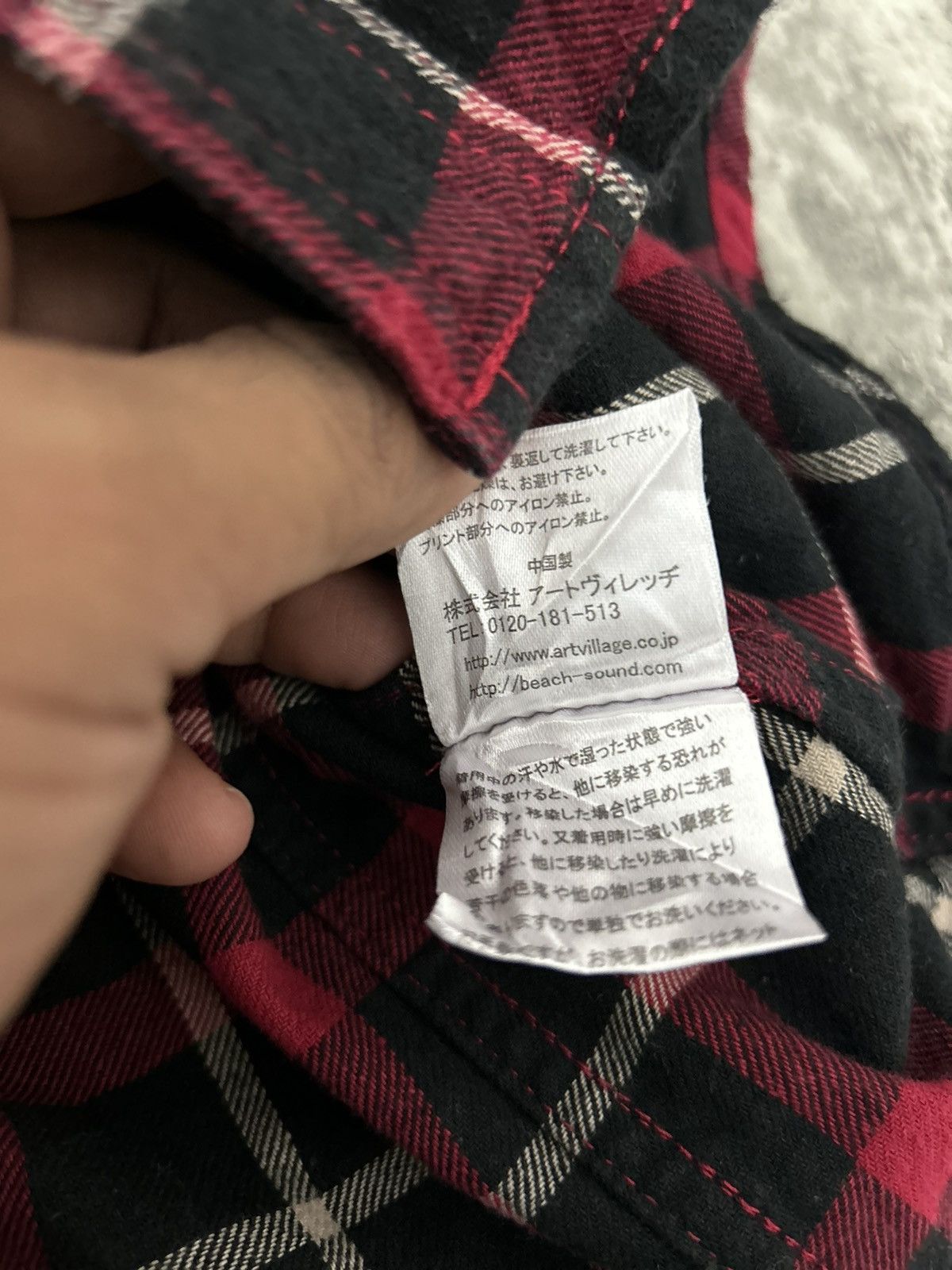 Hysteric Glamour Geronimo Pendant Goro’s Flannel Button Shirt Size US L / EU 52-54 / 3 - 11 Thumbnail