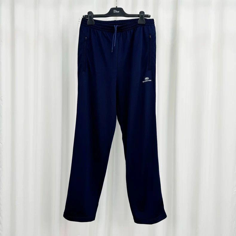 Balenciaga Balenciaga size 52 Lock embroidered monogram slacks Size US 36 / EU 52 - 1 Thumbnail