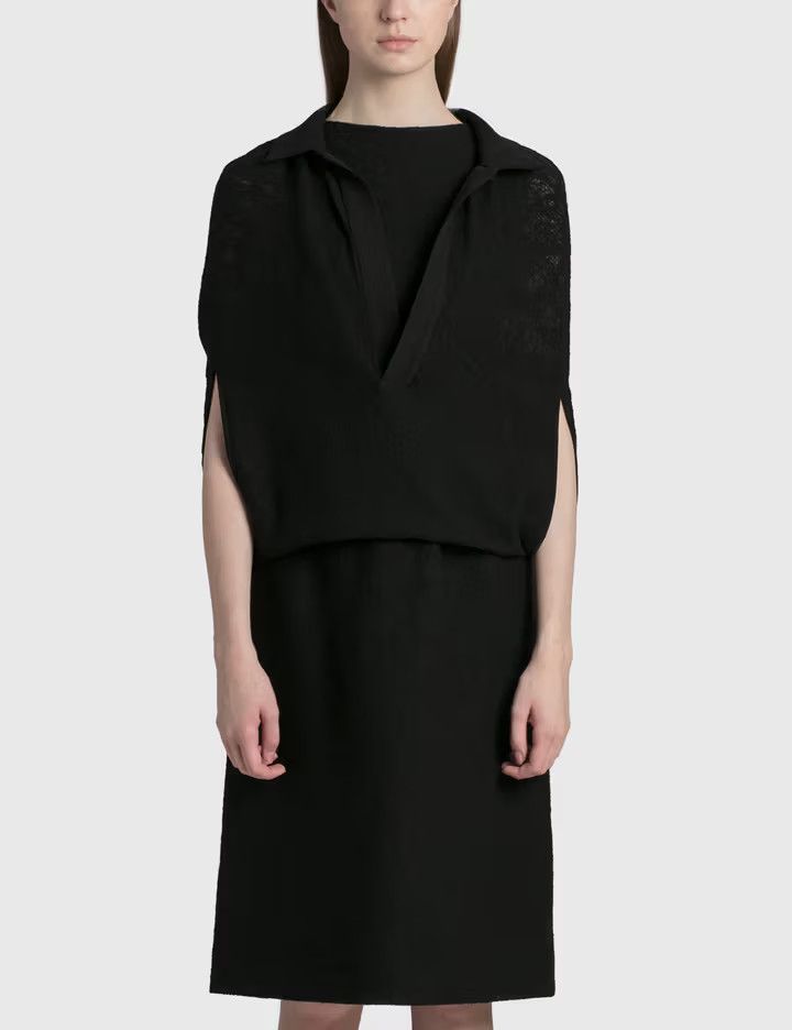Maison Margiela o1y0625 Midi Dress in Black Size S / US 4 / IT 40 - 1 Thumbnail