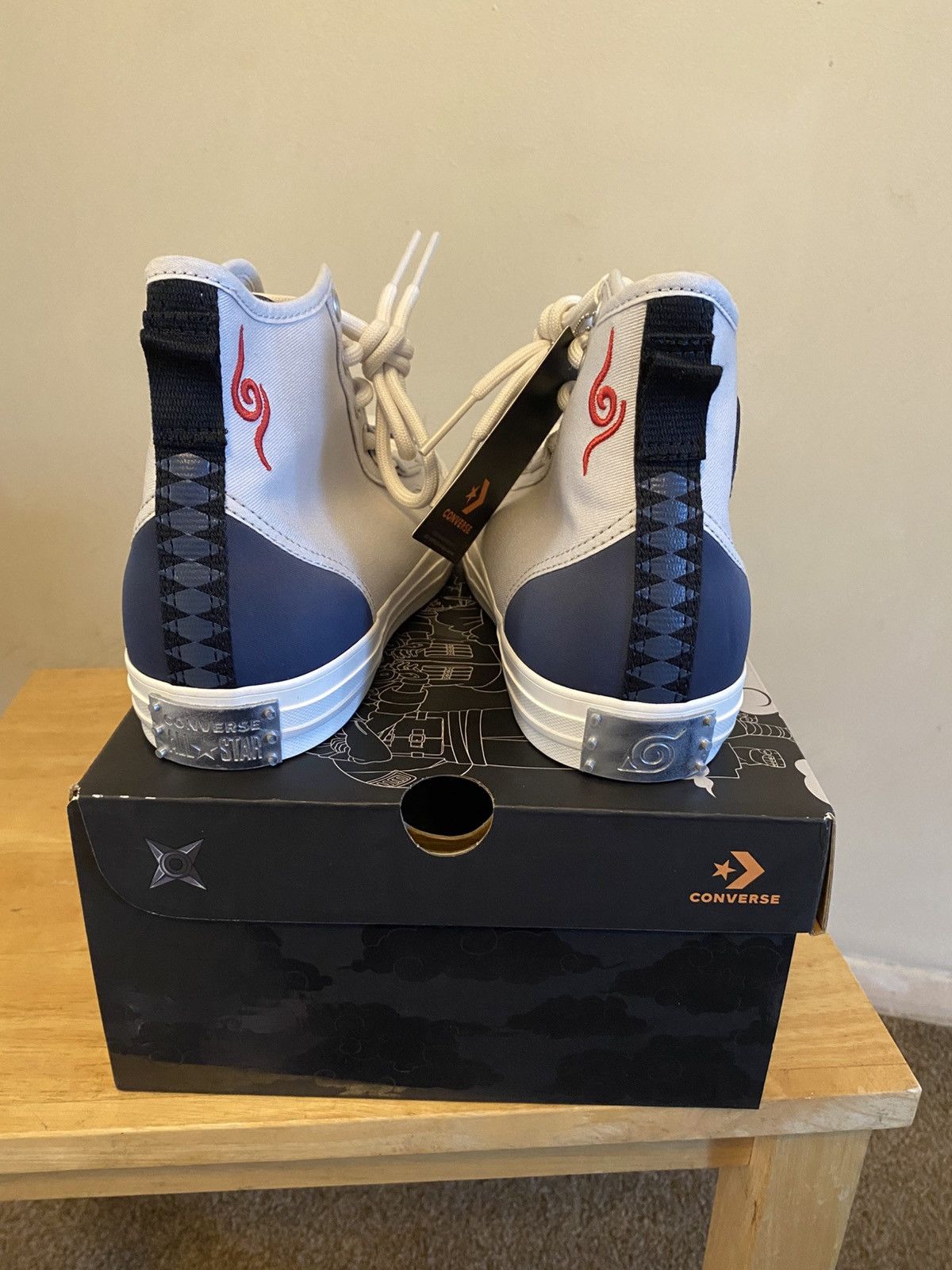 Converse Converse Chuck Taylor All Star Hi Naruto Kakashi Size US 10 / EU 43 - 3 Thumbnail