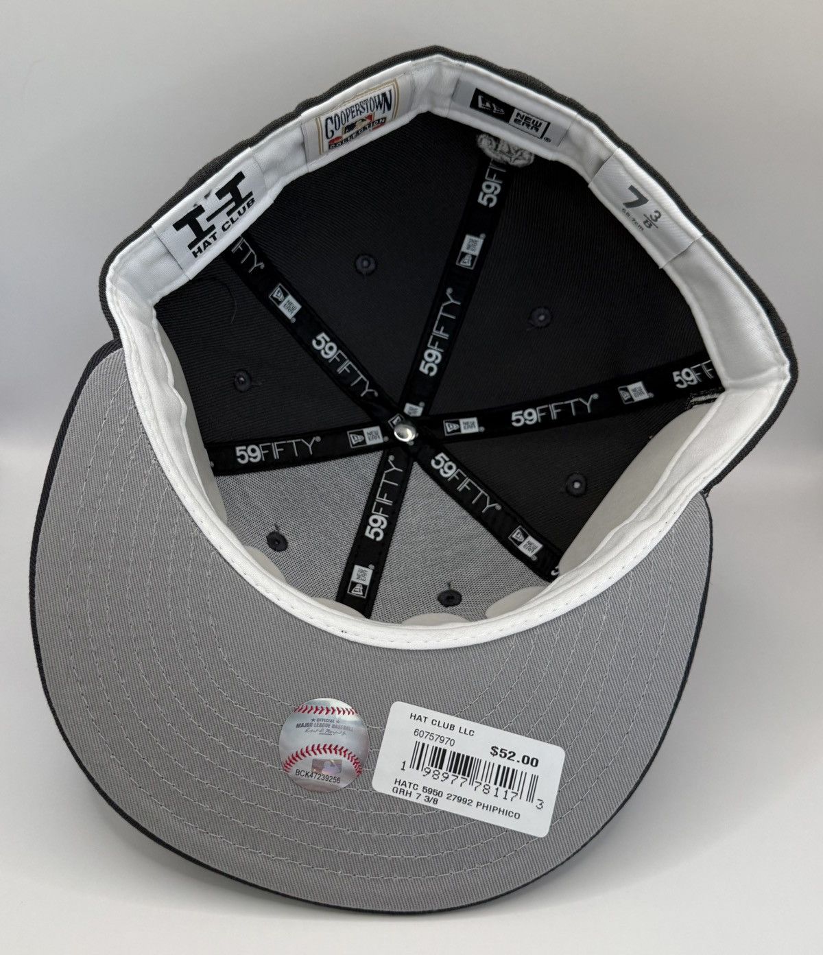 Hat Club × New Era Size 7 3/8 Hat Club Exclusive New Era Philadelphia Phillies Size ONE SIZE - 4 Thumbnail