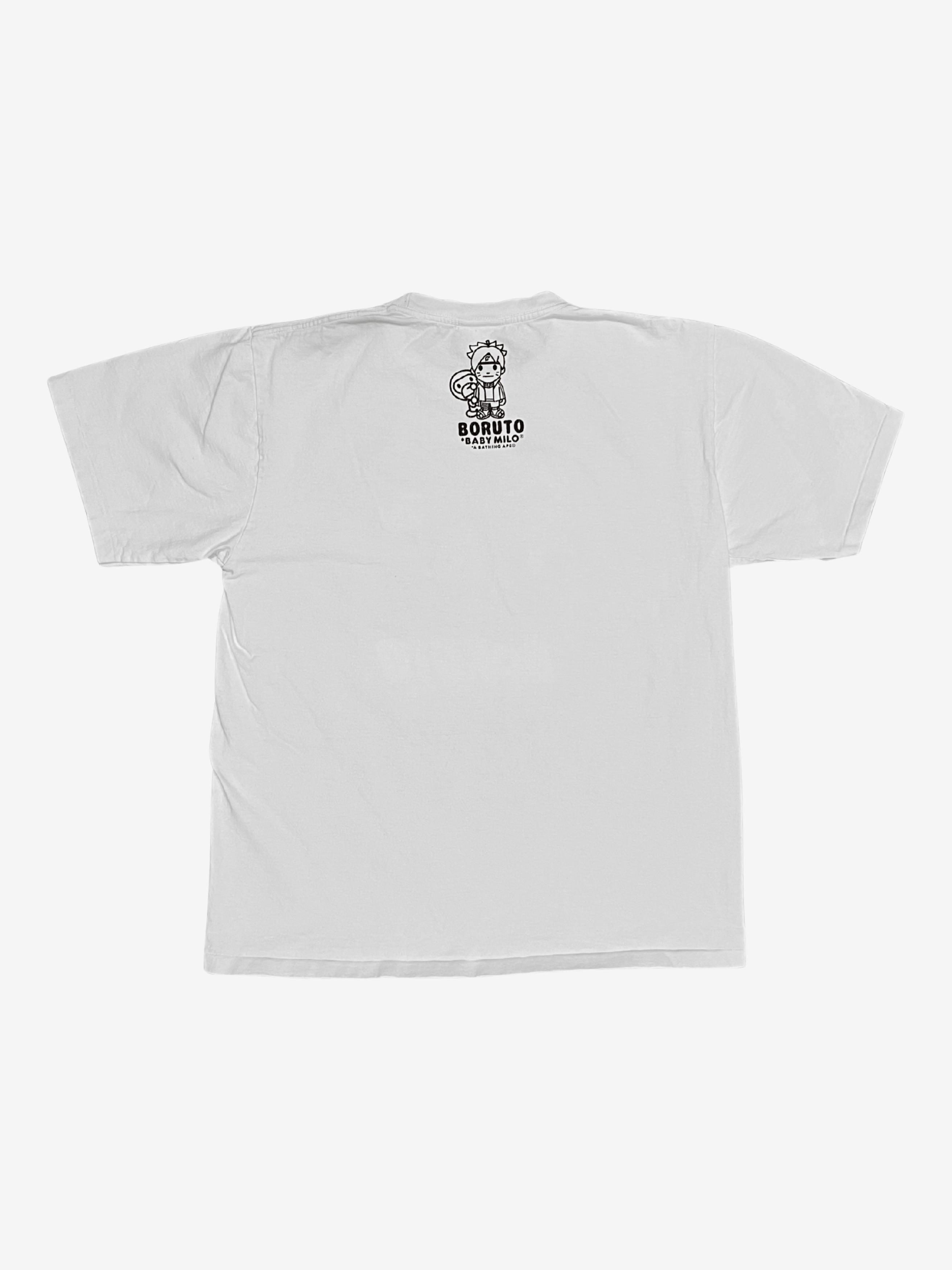 Bape A Bathing Ape x Boruto White Next Generations T-Shirt Size US XL / EU 56 / 4 - 2 Thumbnail