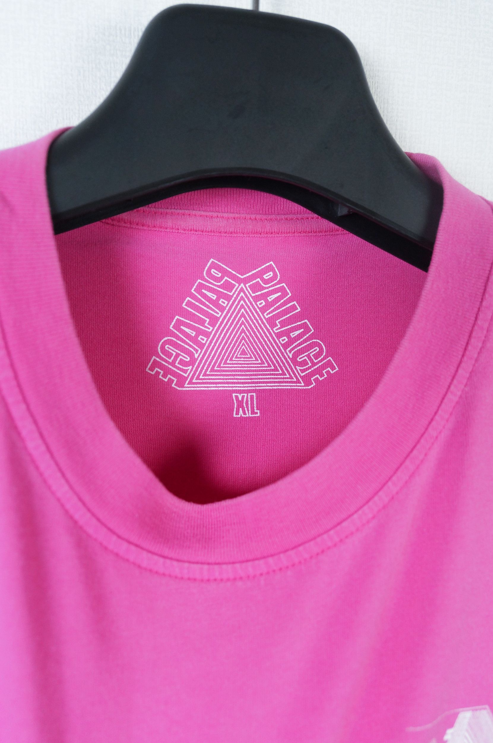 Palace Palace Triangle Logo T-shirt - Pink Size US XL / EU 56 / 4 - 3 Thumbnail