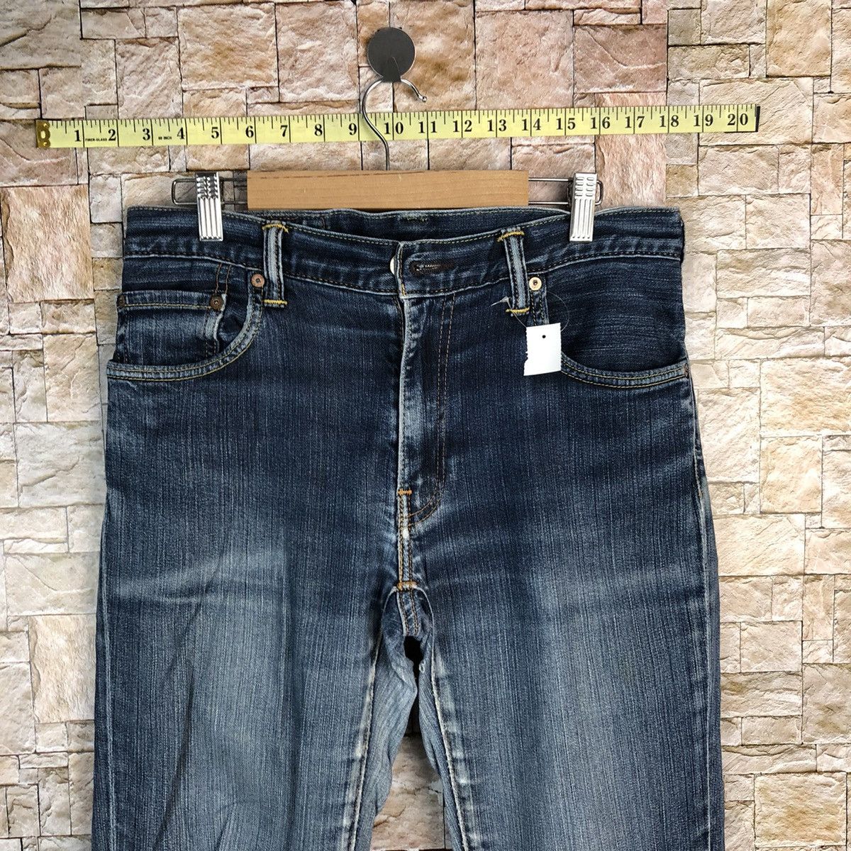 Levi's Levis Blue Denim Pants #7569 Size US 32 / EU 48 - 5 Thumbnail