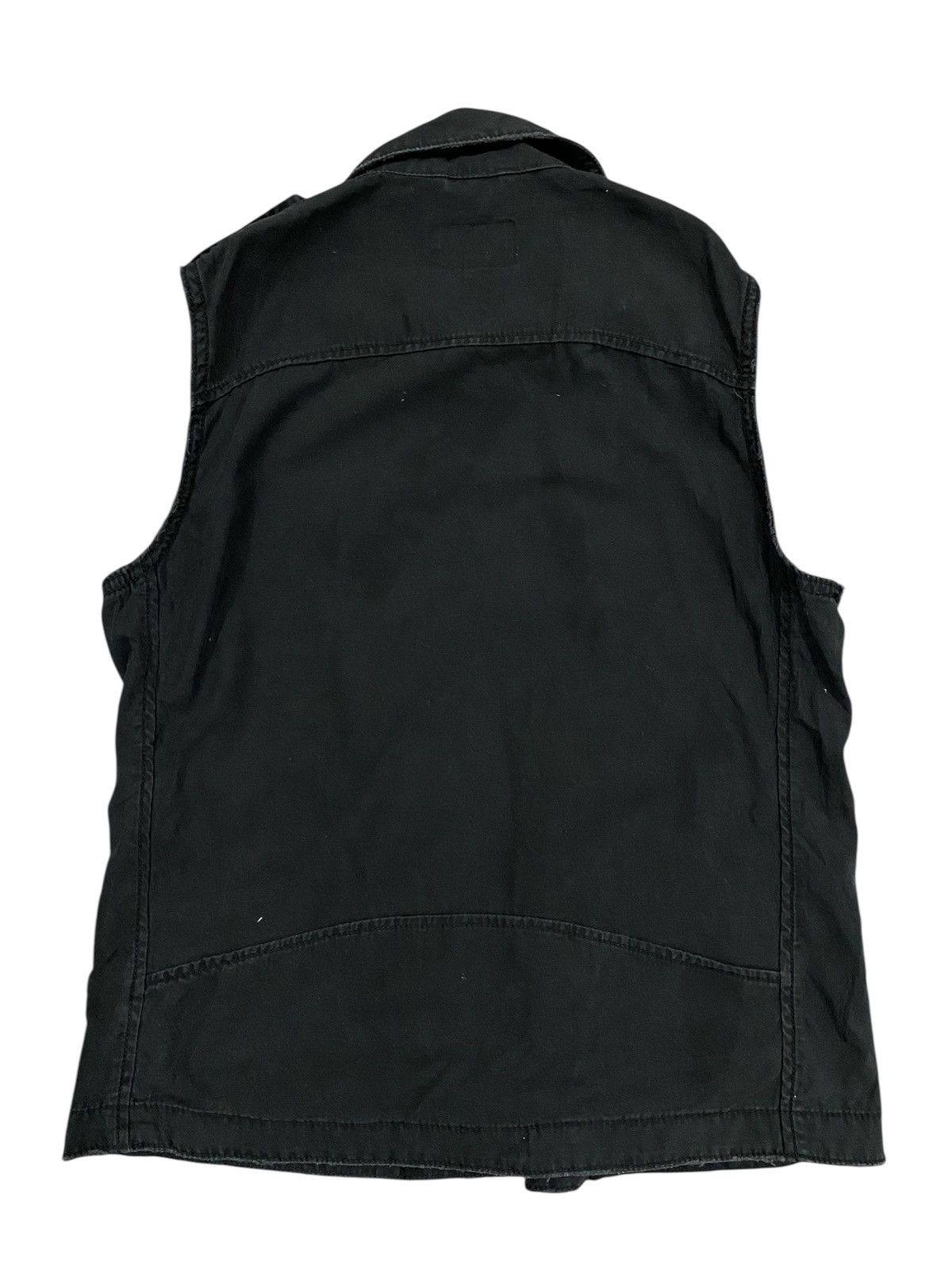 Von Dutch Vintage Von Dutch Black Vest Jacket Size US M / EU 48-50 / 2 - 2 Thumbnail